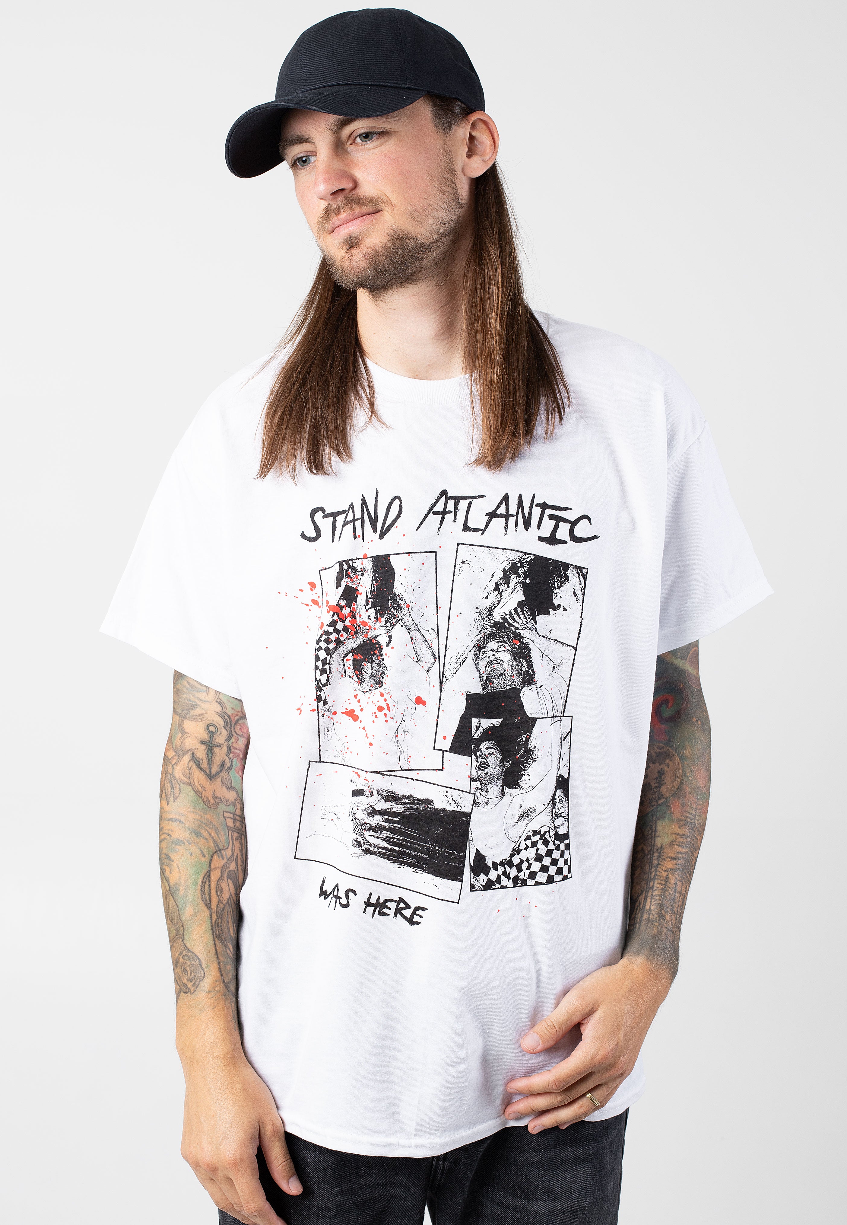 Stand Atlantic - WAS HERE White - T-Shirt | Men-Image