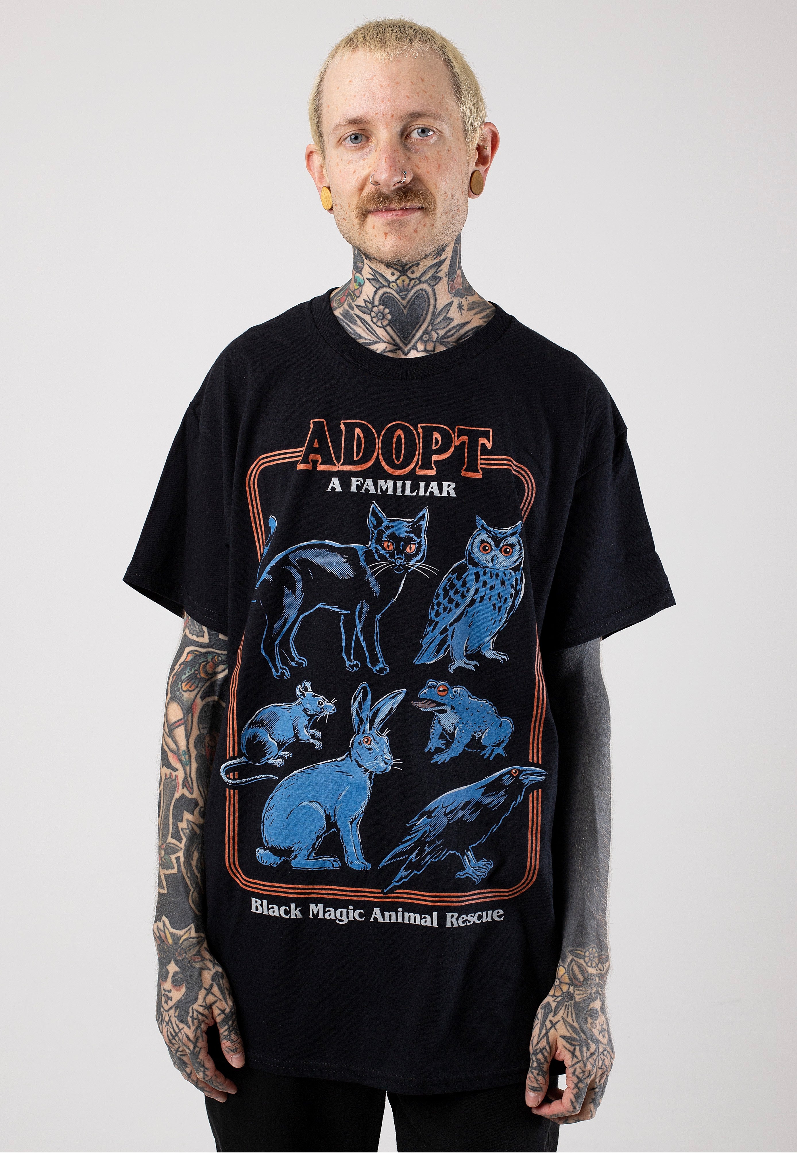 Steven Rhodes - Adopt A Familiar - T-Shirt | Men-Image