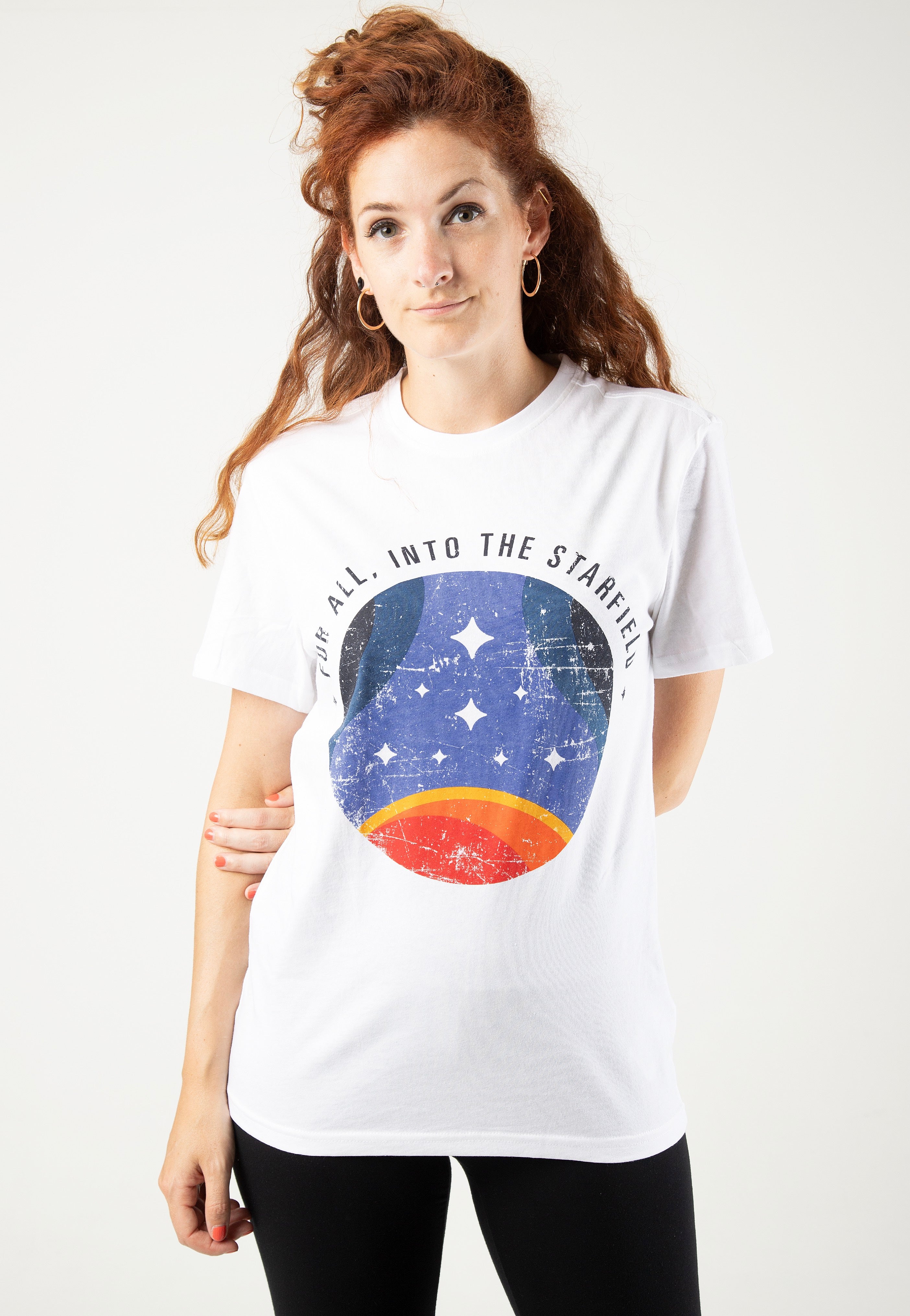 Starfield - For All Into The Starfield White - T-Shirt | Women-Image