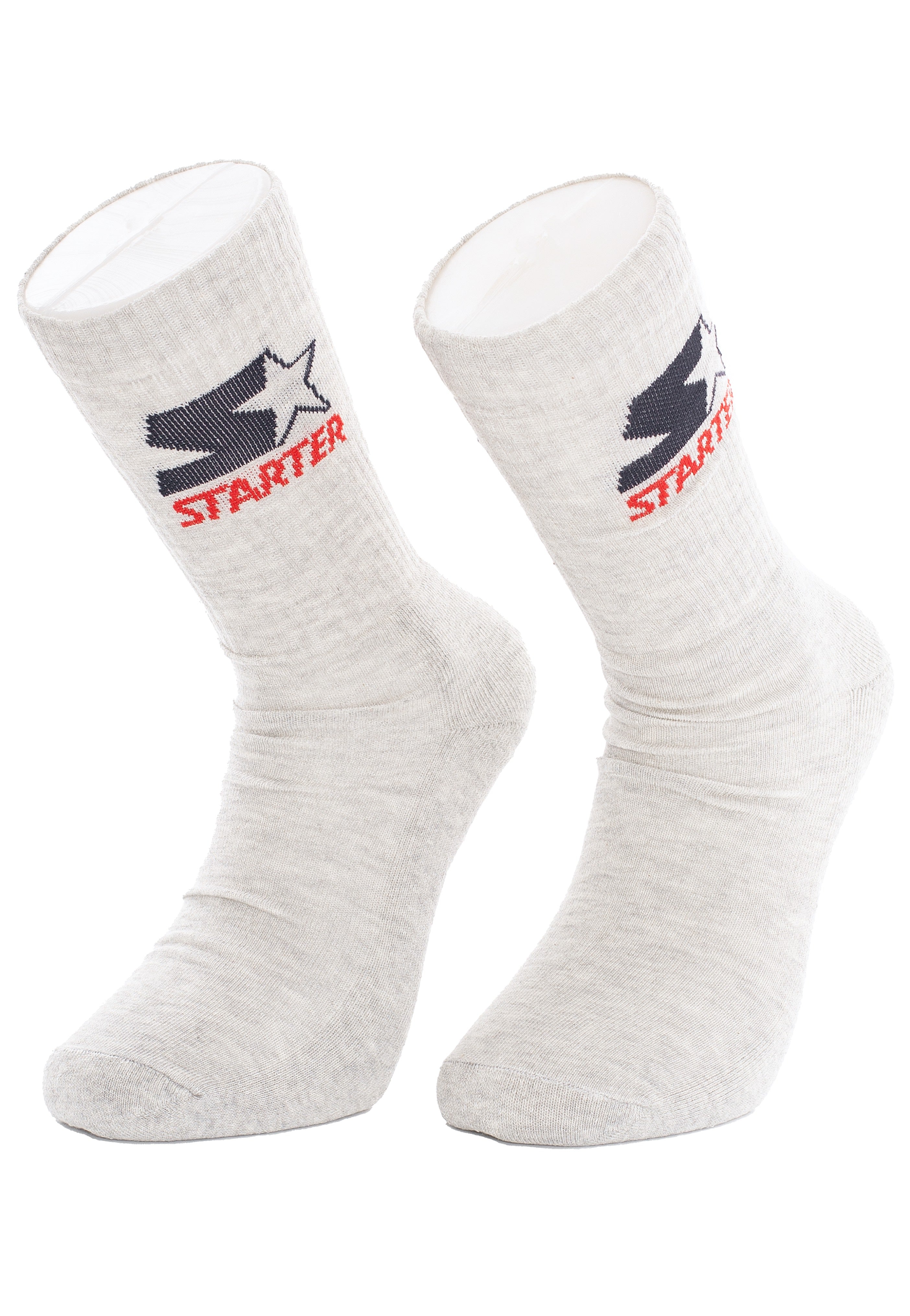 Starter - Crew Heathergrey/Black/White - Socks | Neutral-Image