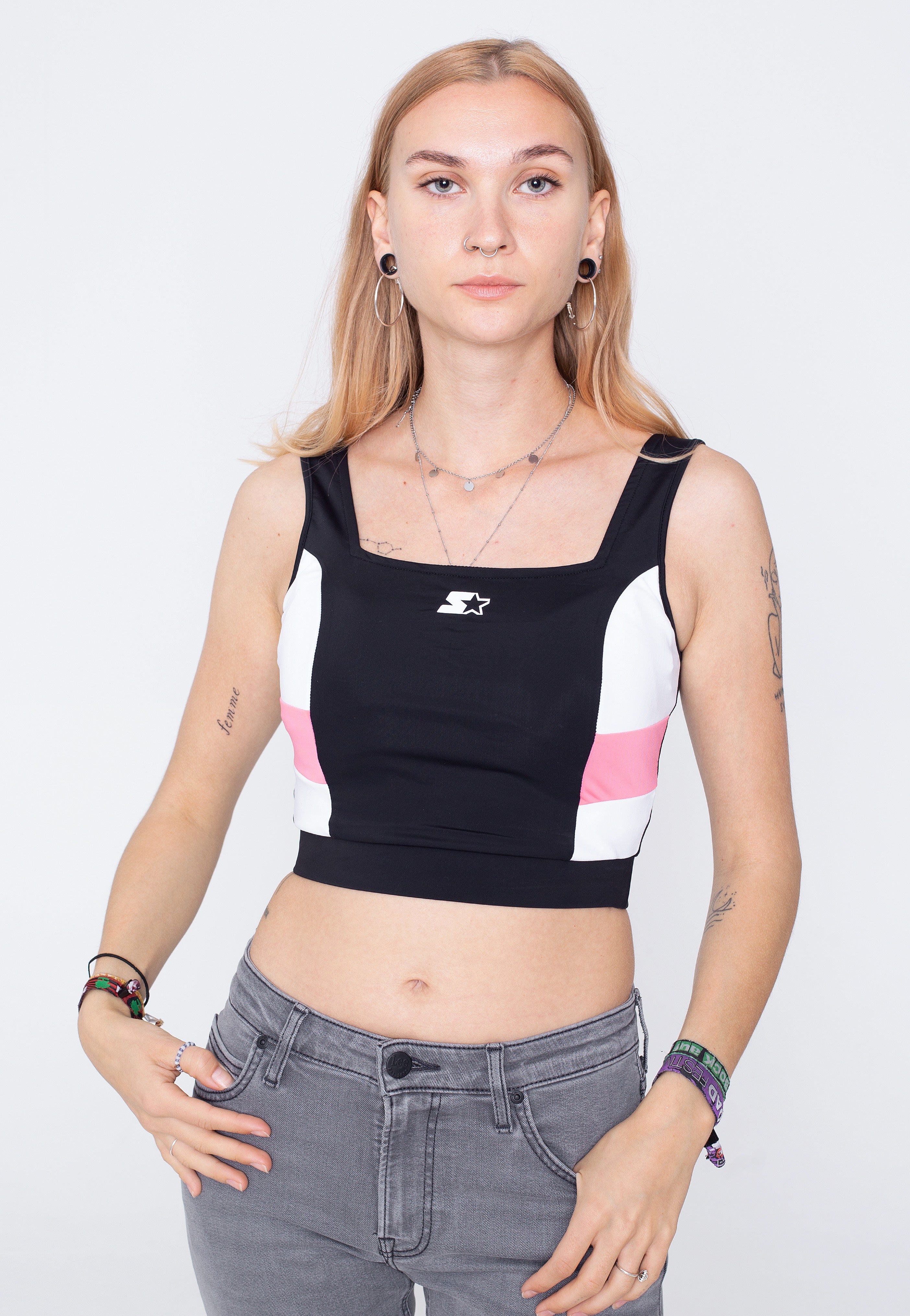 Starter - Ladies Sports Black/White - Top | Women-Image