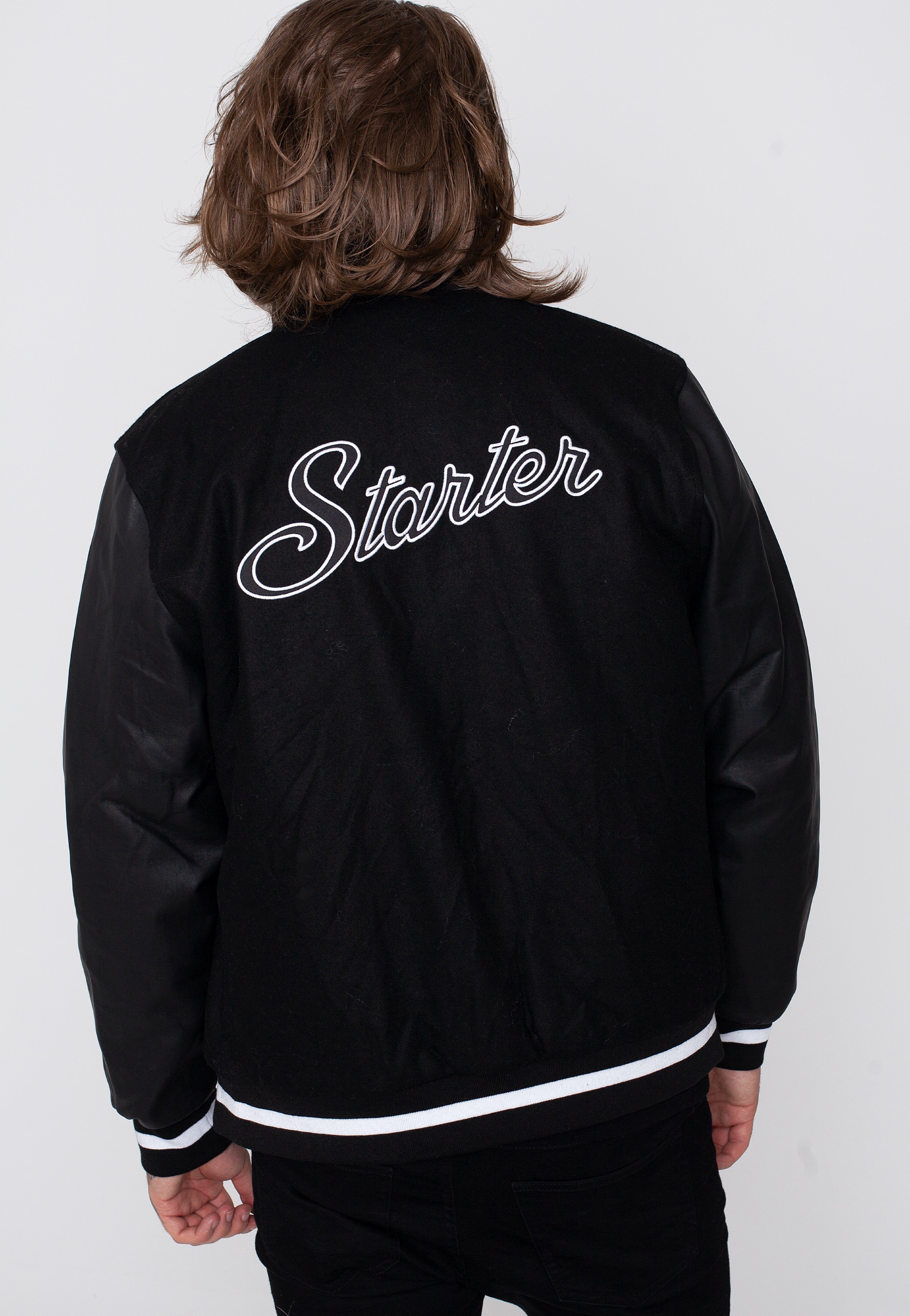 Starter - Script College Black - College Jacket | Men-Image