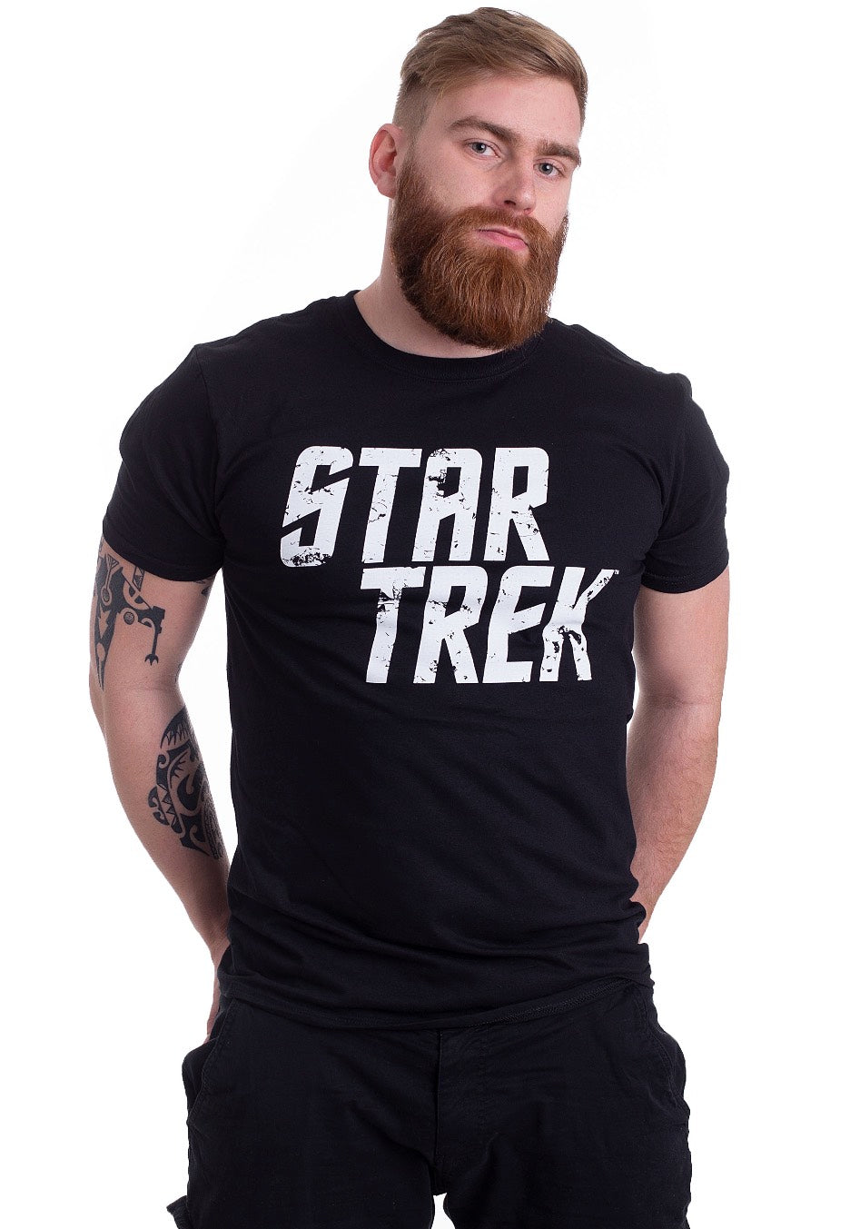 Star Trek - Distressed Logo - T-Shirt | Men-Image