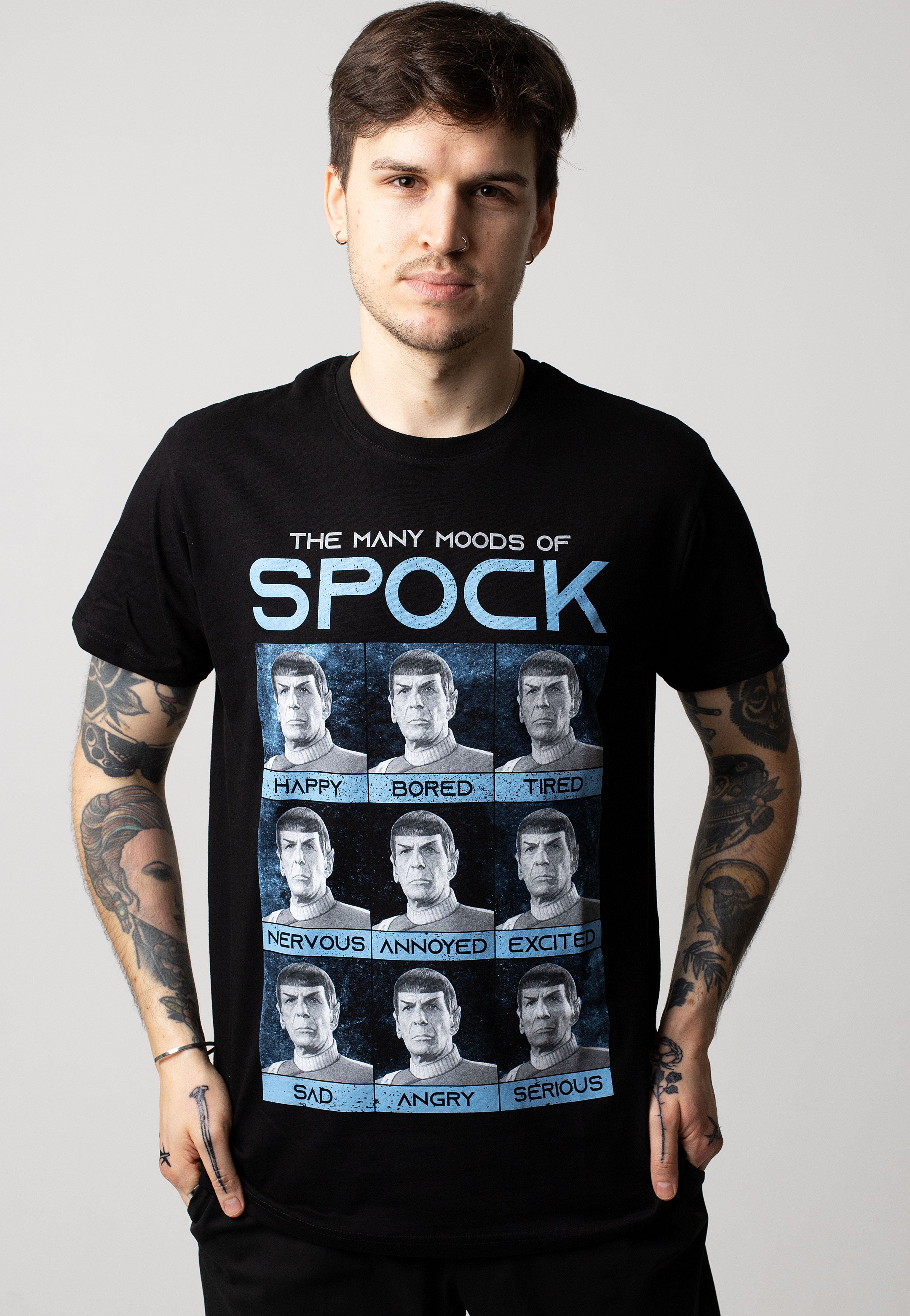 Star Trek - Many Moods Of Spock - T-Shirt | Men-Image