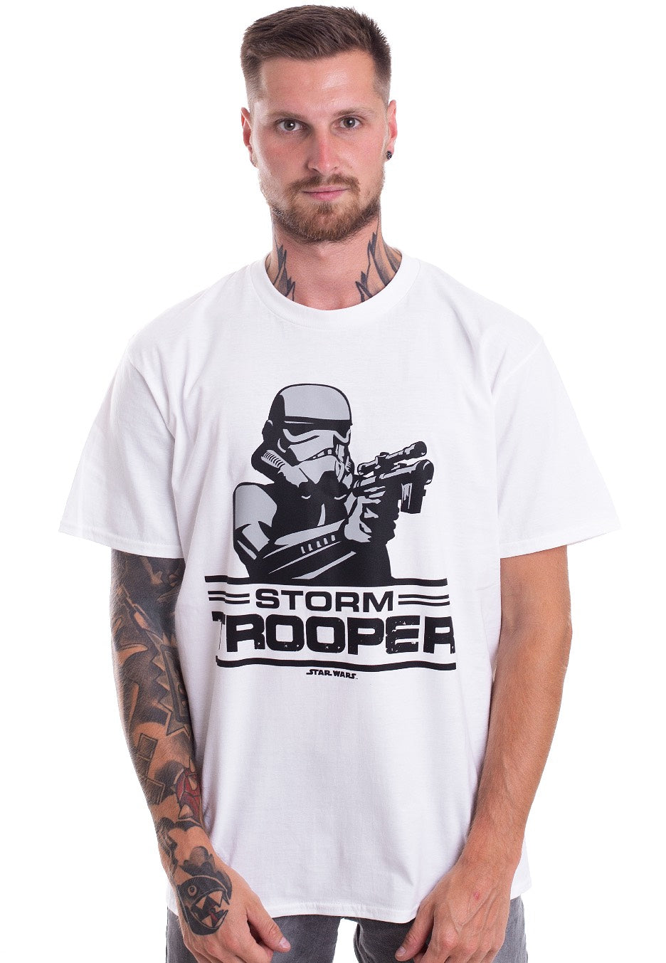 Star Wars - Aiming Stormtrooper White - T-Shirt | Men-Image