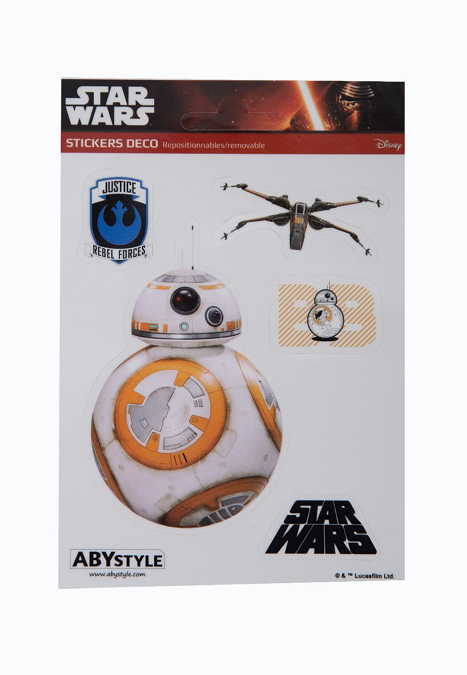 Star Wars: The Force Awakens - BB8/ Rey Mini - Sticker | Neutral-Image