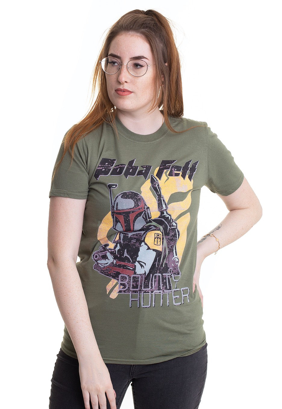 Star Wars - Boba Fett Bounty Hunter Green - T-Shirt | Women-Image