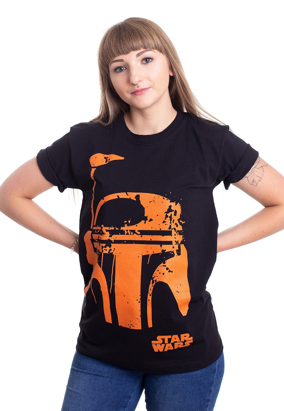 Star Wars - Boba Fett Face - T-Shirt | Women-Image