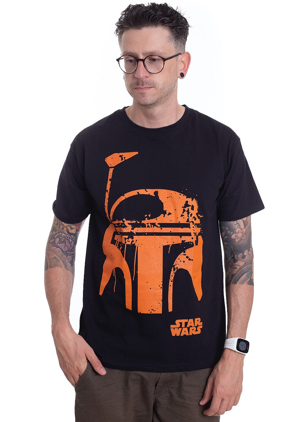 Star Wars - Boba Fett Face - T-Shirt | Men-Image