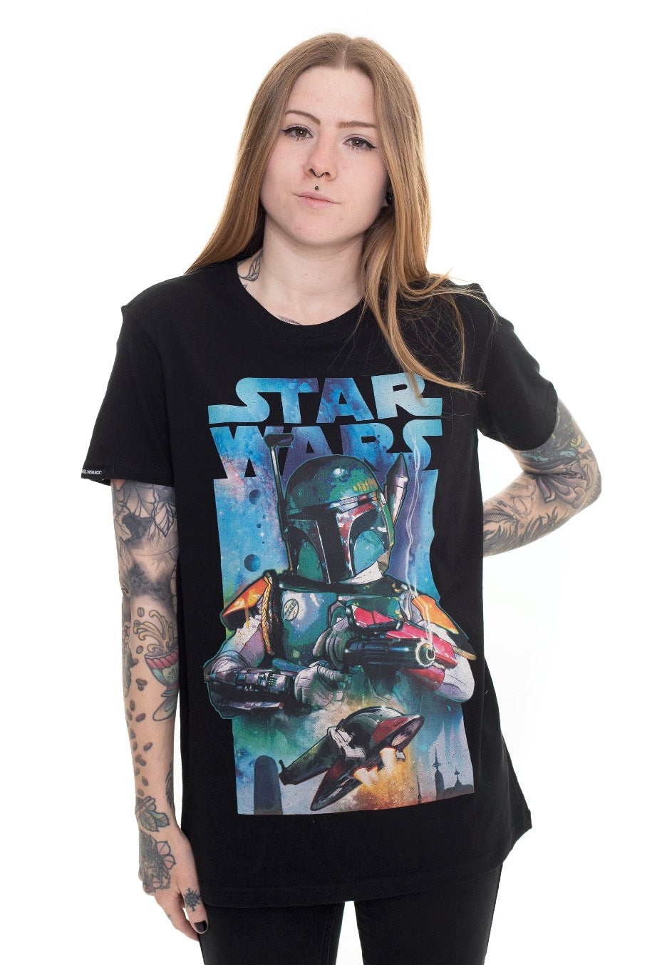 Star Wars - Boba Fett Poster - T-Shirt | Women-Image