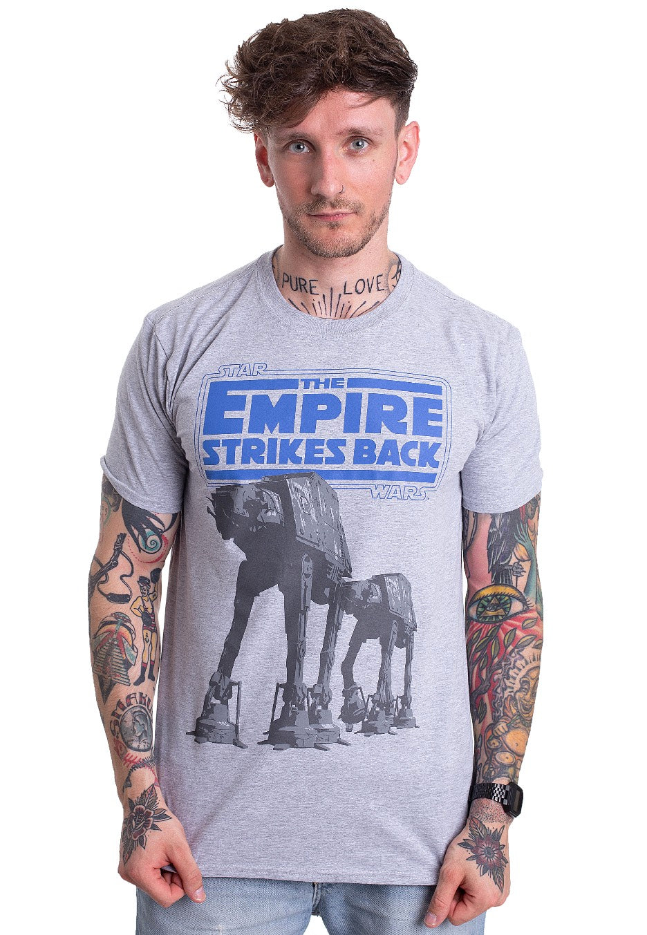 Star Wars - Empire Strikes Back AT-AT Grey - T-Shirt | Men-Image