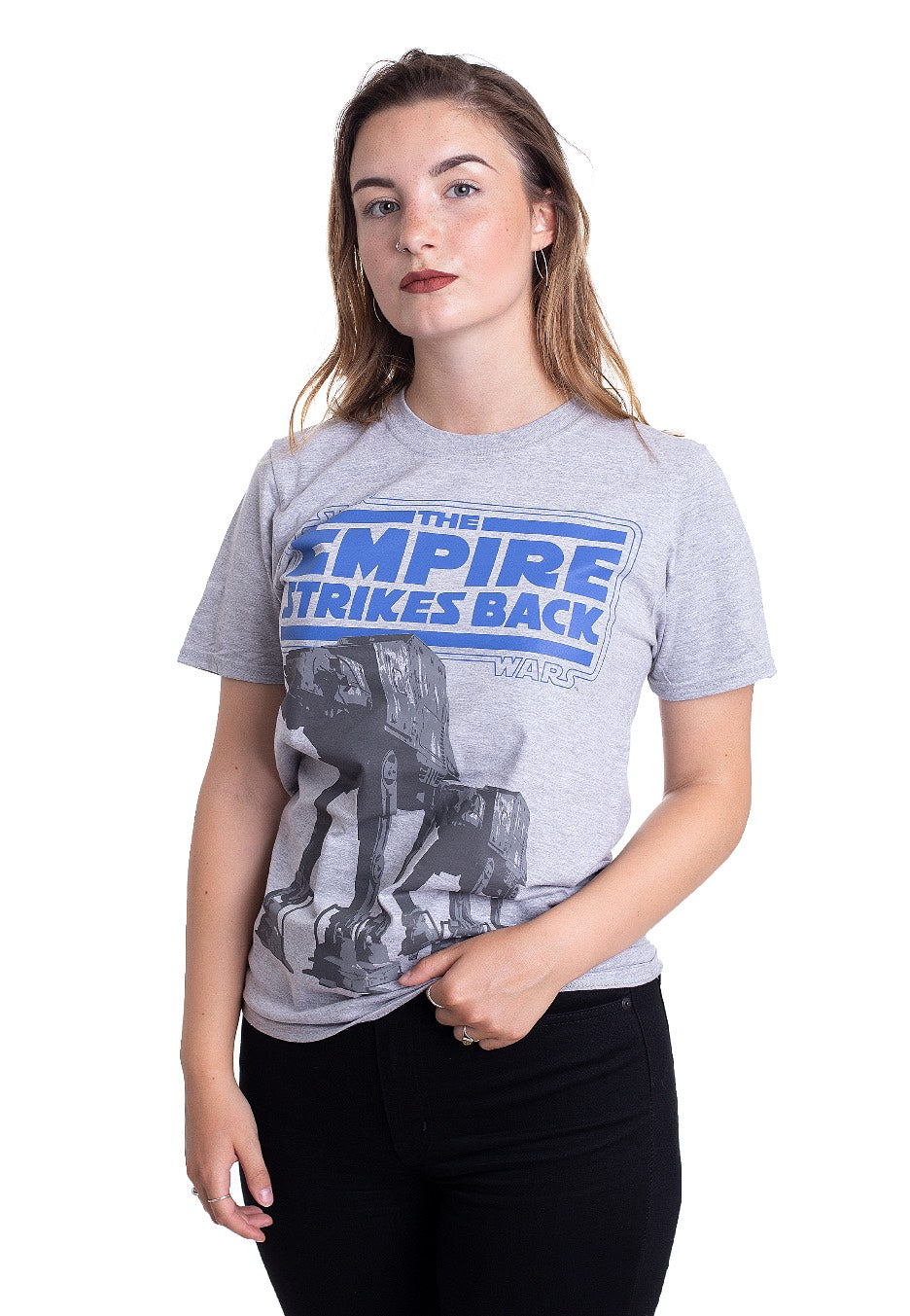 Star Wars - Empire Strikes Back AT-AT Grey - T-Shirt | Women-Image