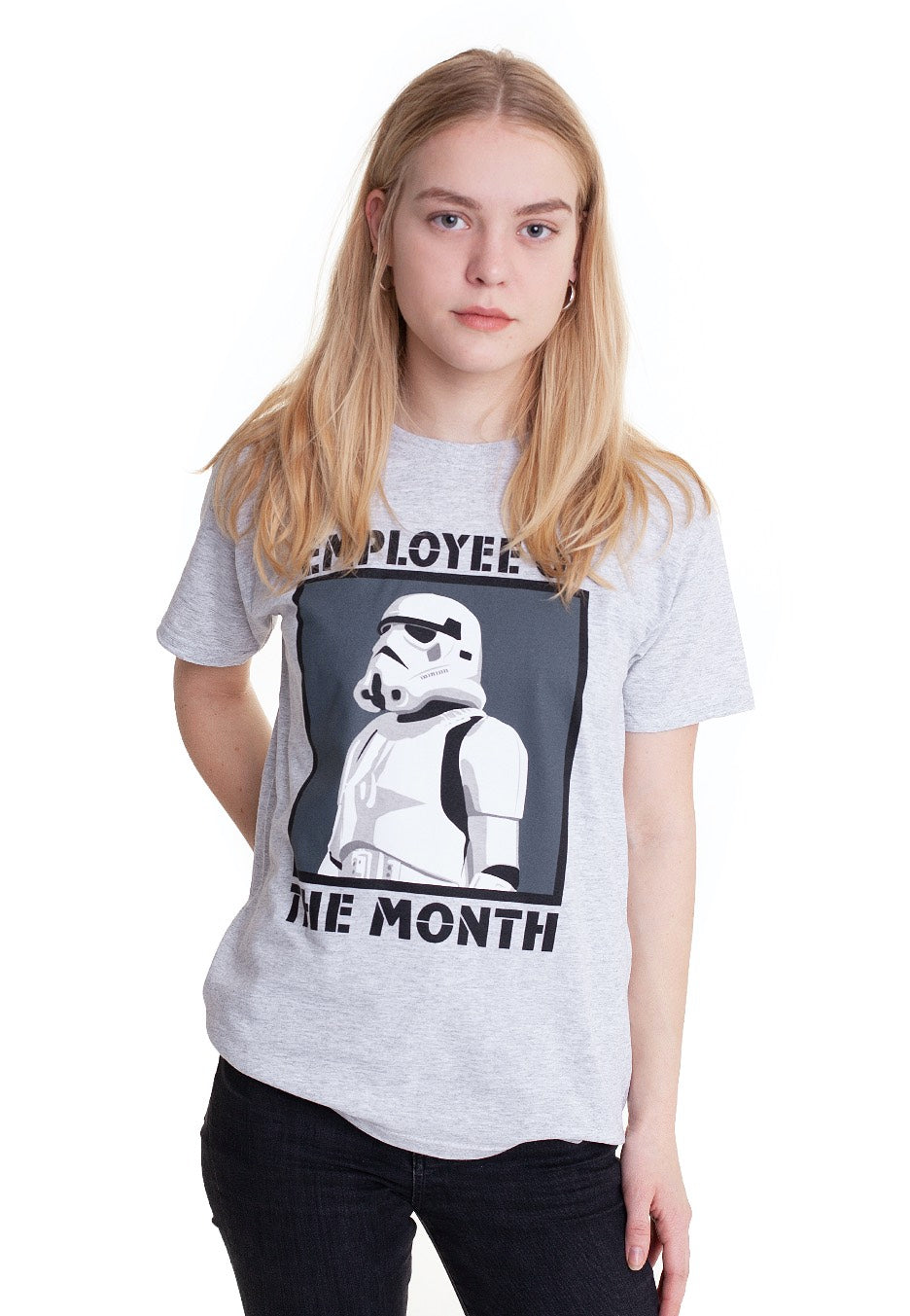 Star Wars - Employee Of The Month Grey - T-Shirt | Women-Image