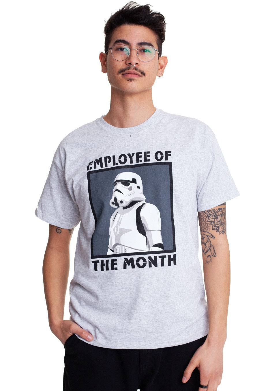 Star Wars - Employee Of The Month Grey - T-Shirt | Men-Image