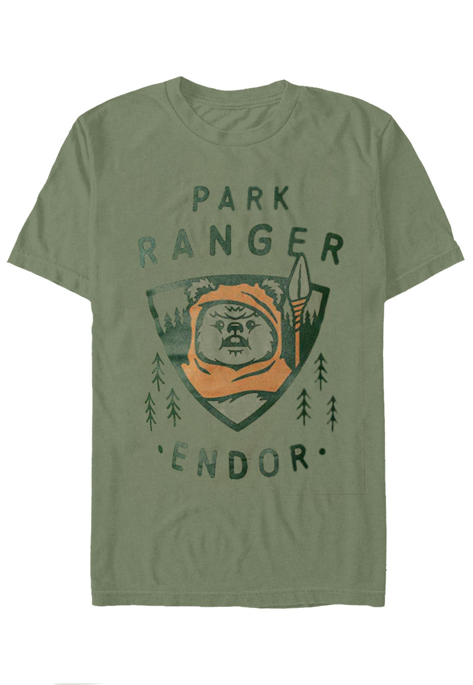 Star Wars - Endor Park Ranger Olive - T-Shirt | Neutral-Image