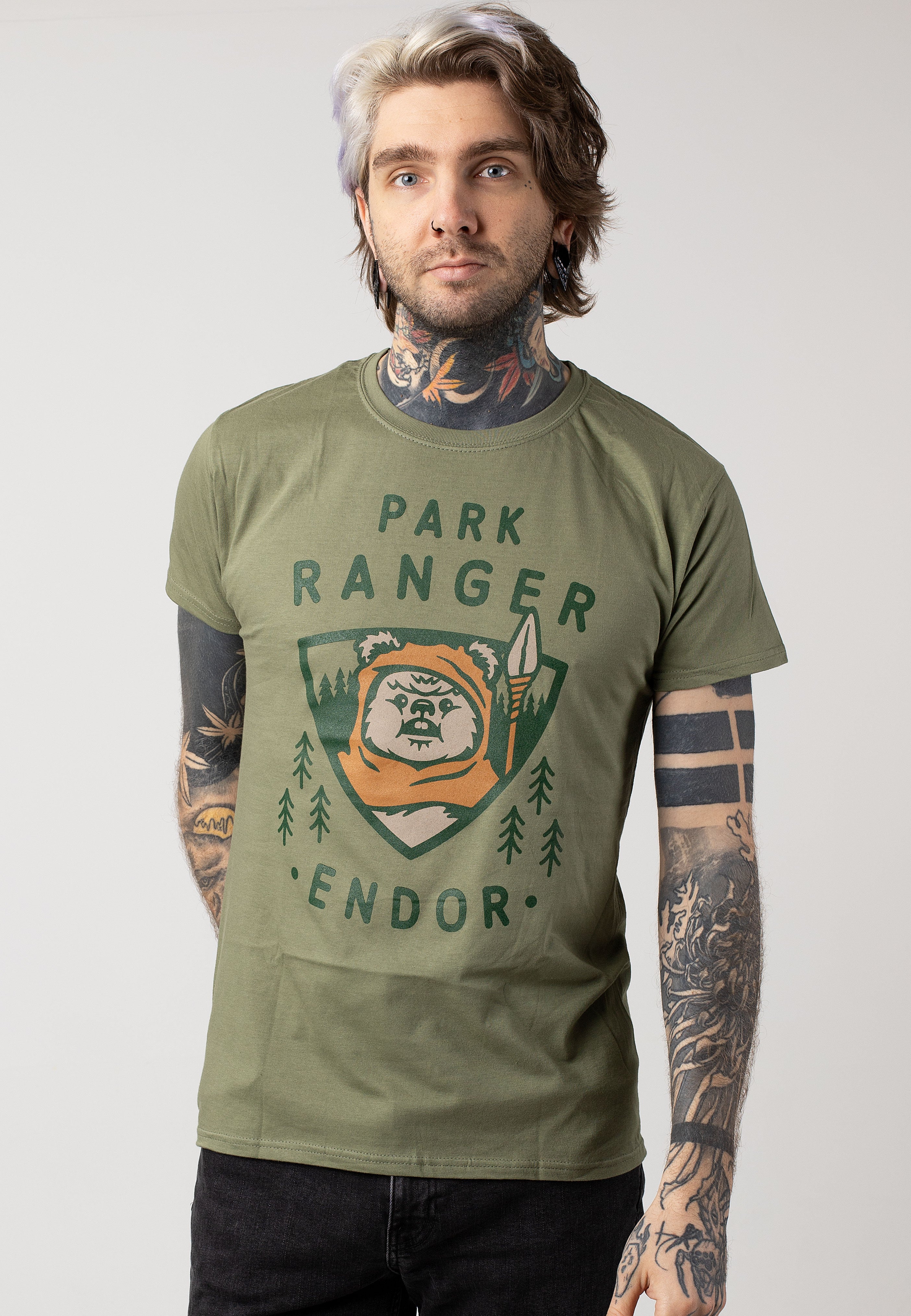 Star Wars - Endor Park Ranger Olive - T-Shirt | Men-Image