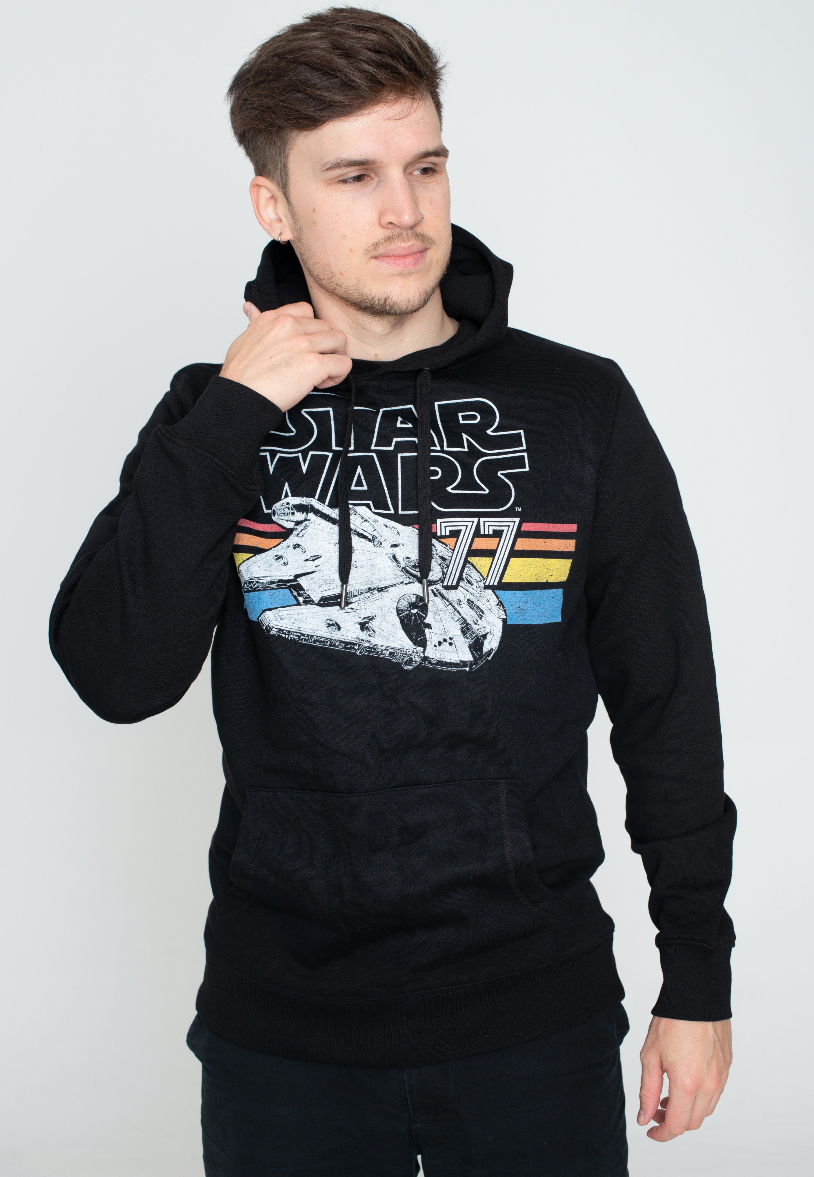 Star Wars - Falcon Stripes - Hoodie | Men-Image