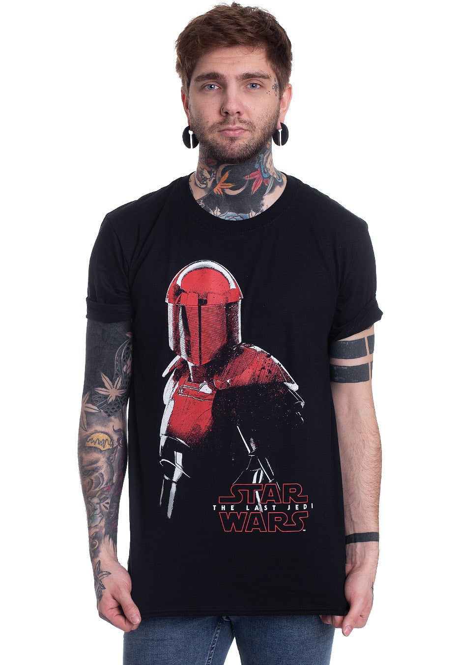 Star Wars: The Last Jedi - Inked Elite Praetorian Guard - T-Shirt | Men-Image