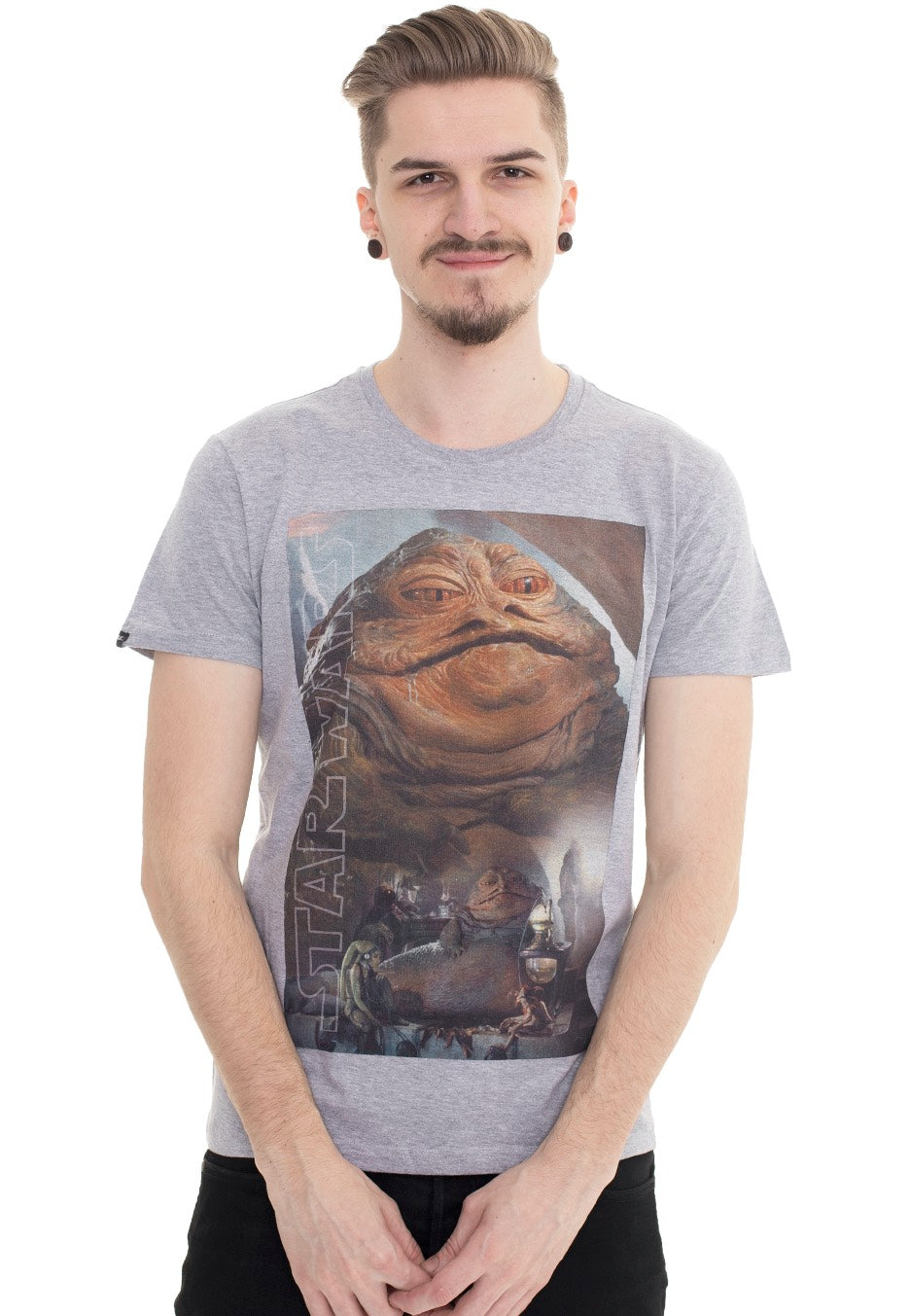 Star Wars - Jabba The Hutt Grey - T-Shirt | Men-Image