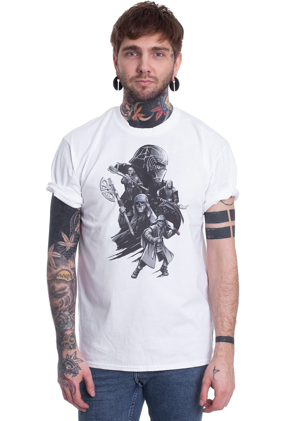 Star Wars: The Rise Of Skywalker - Knights Of Ren White - T-Shirt | Men-Image