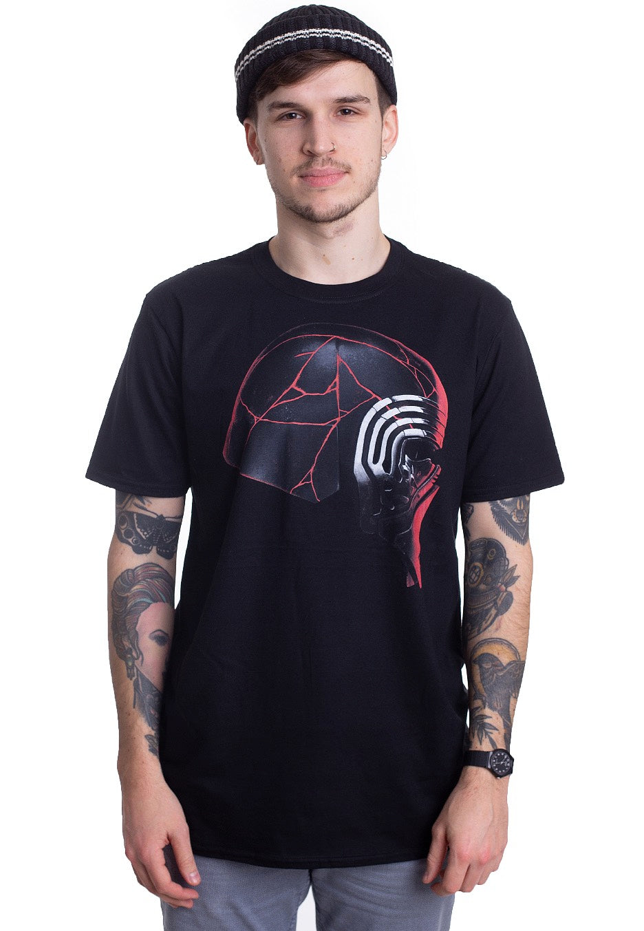 Star Wars: The Rise Of Skywalker - Kylo Red Helmet - T-Shirt | Men-Image