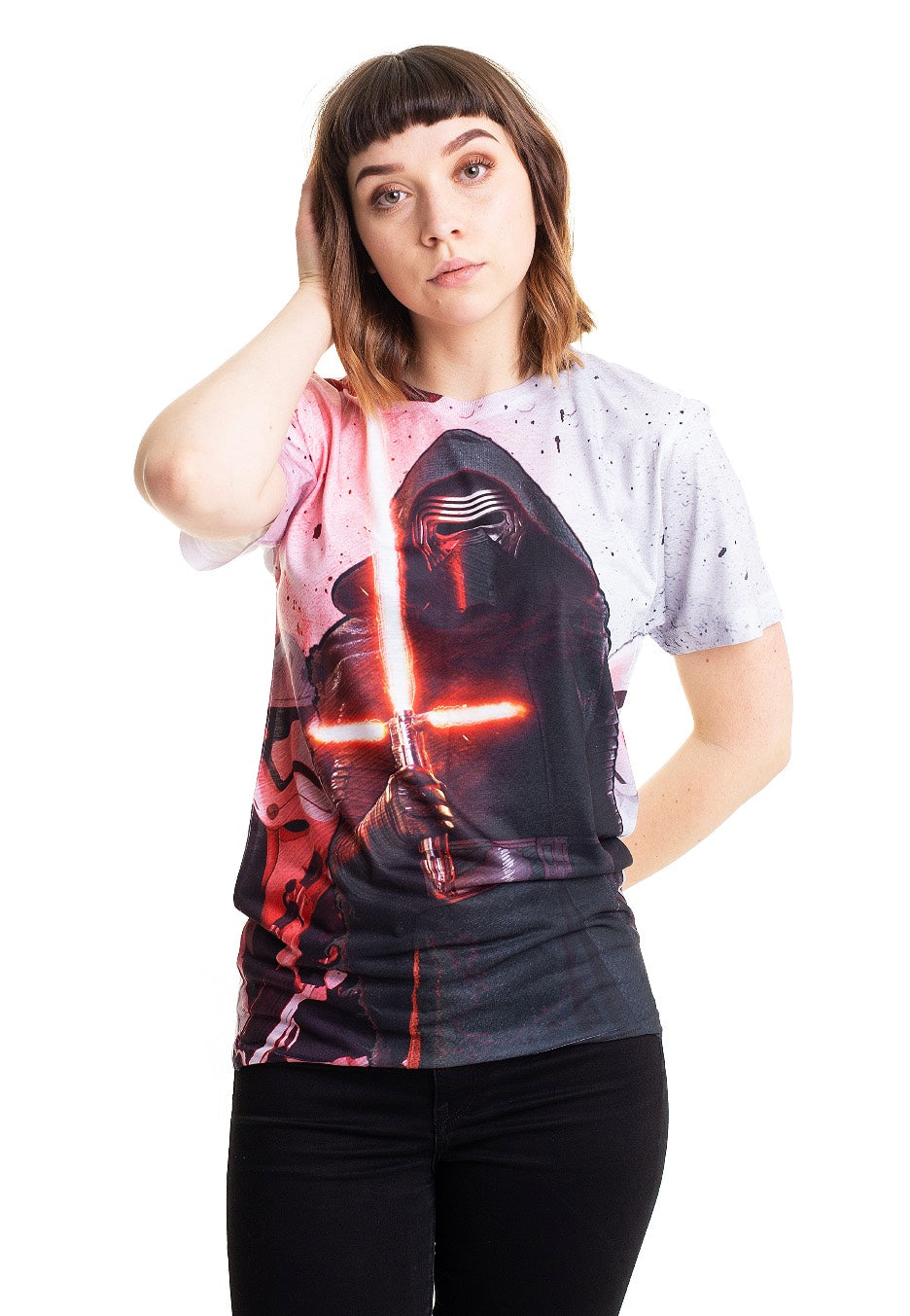 Star Wars - Kylo Ren Allover - T-Shirt | Women-Image