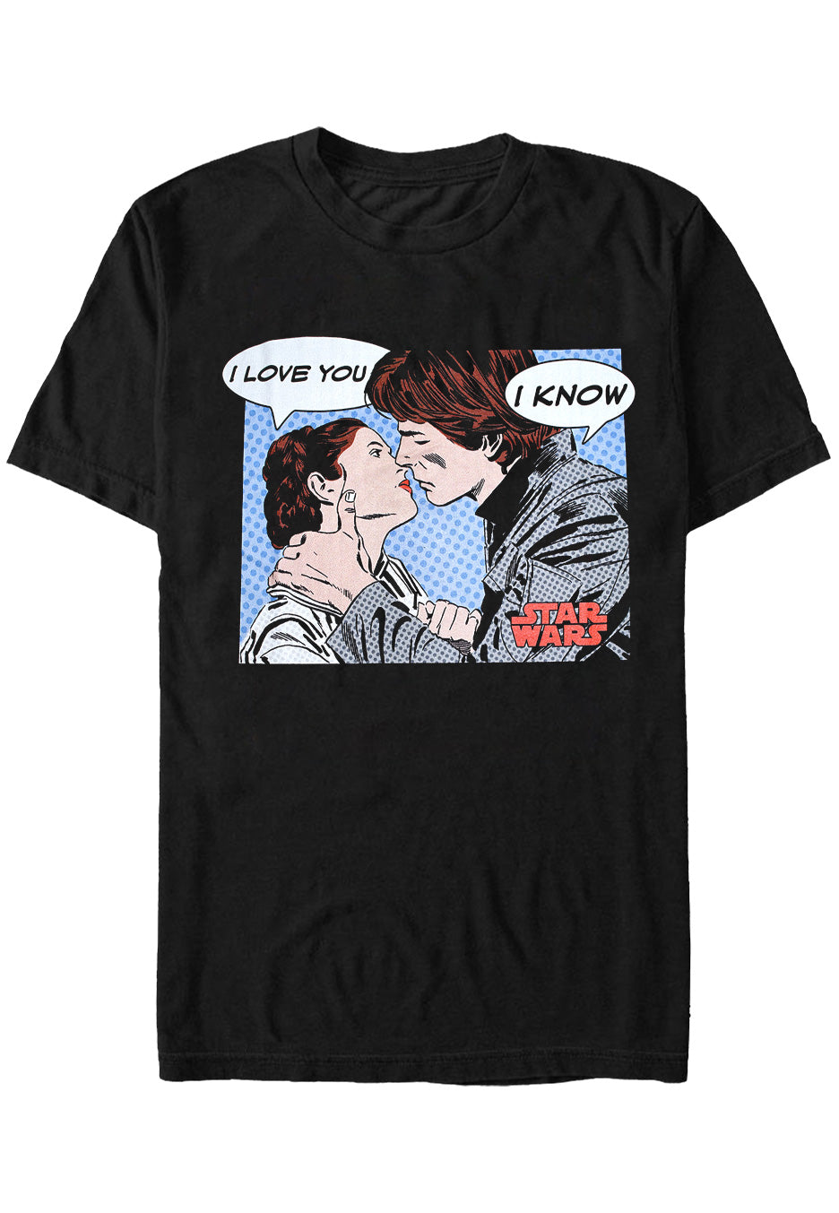 Star Wars - Leia Han Solo Love - T-Shirt | Neutral-Image