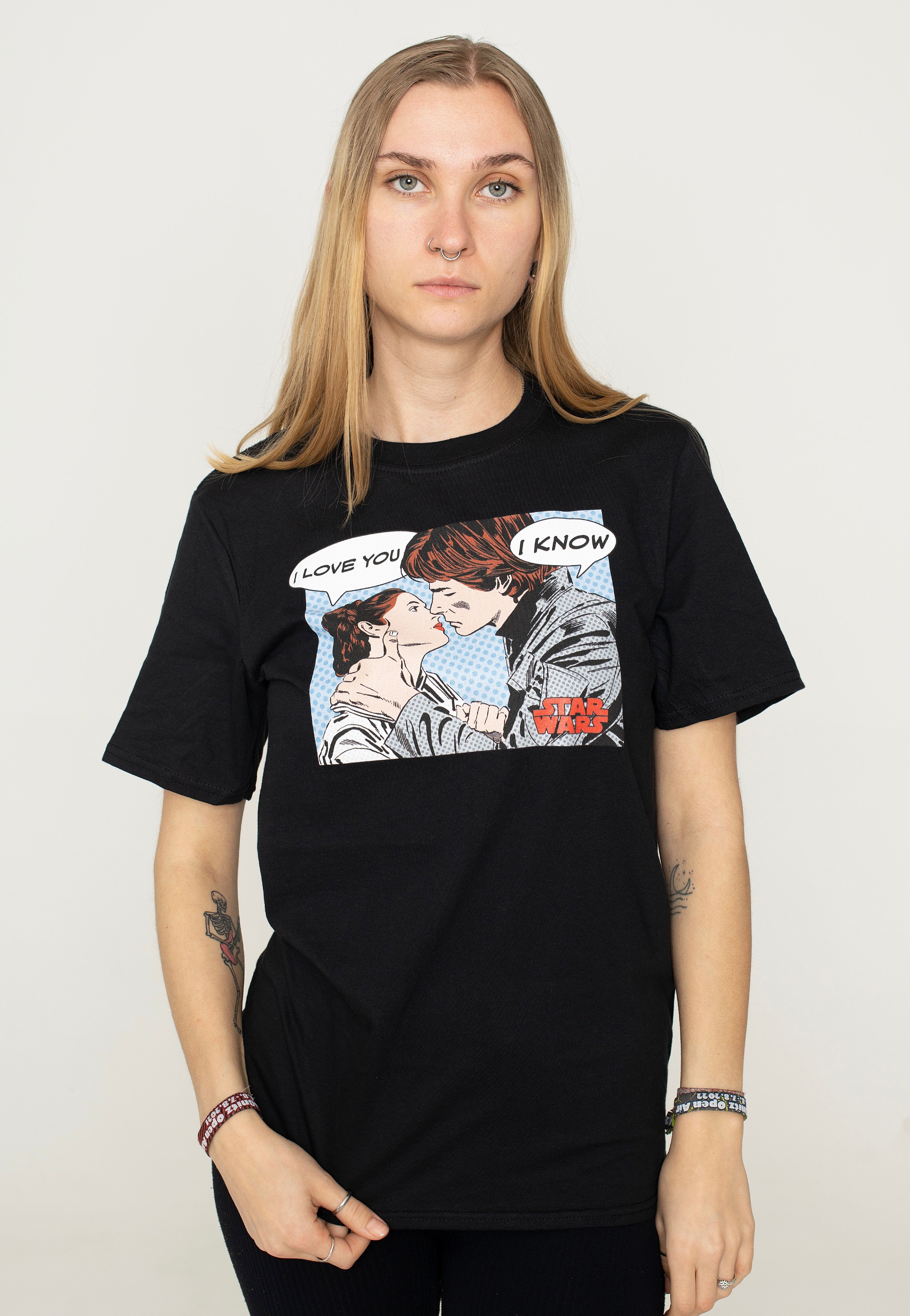 Star Wars - Leia Han Solo Love - T-Shirt | Women-Image