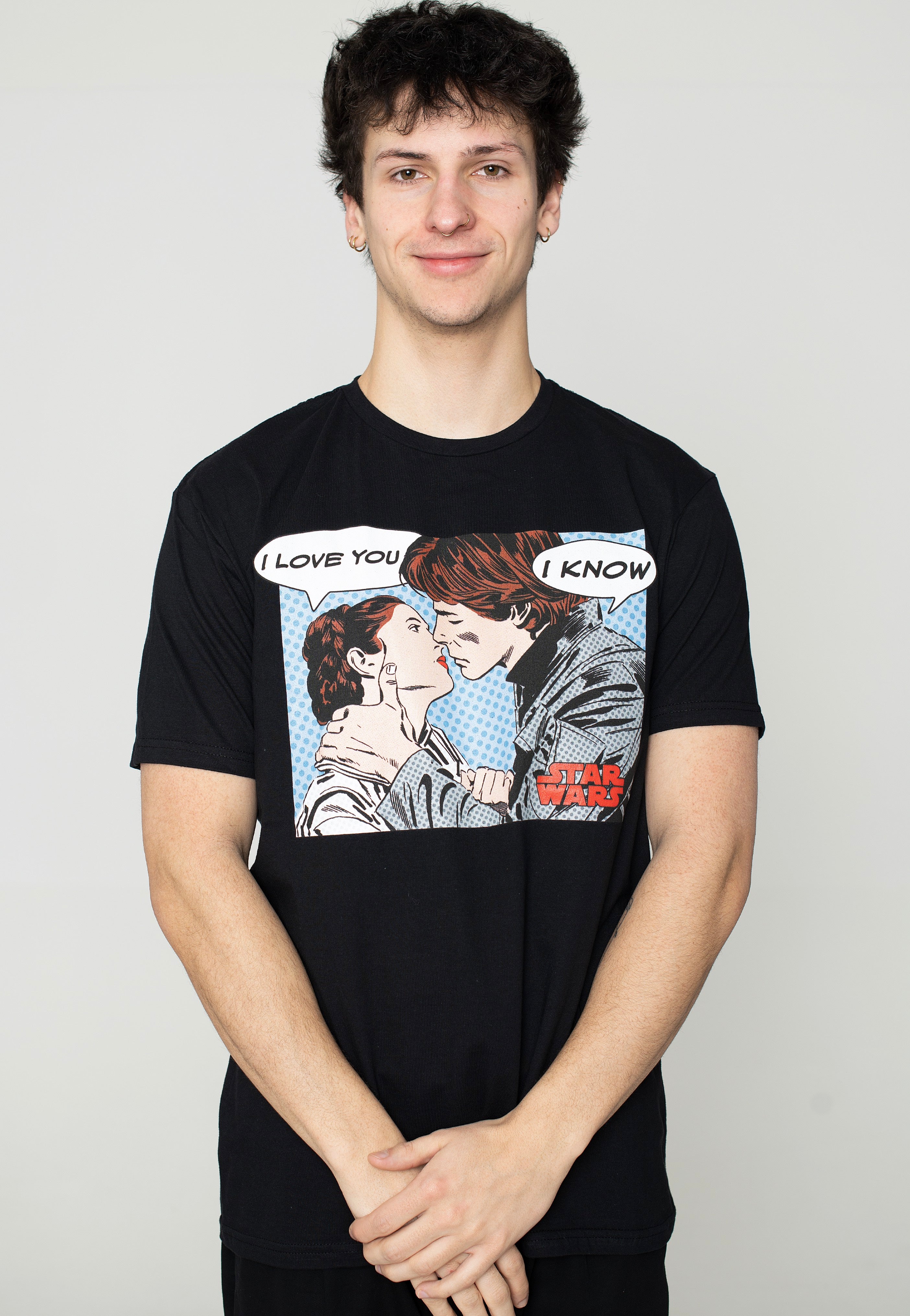 Star Wars - Leia Han Solo Love - T-Shirt | Men-Image