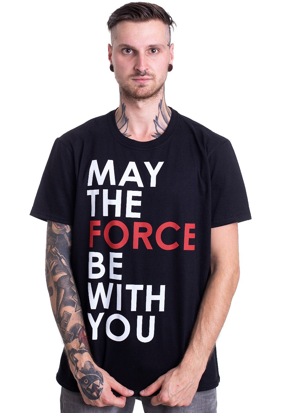 Star Wars - May The Force Be With You - T-Shirt | Men-Image