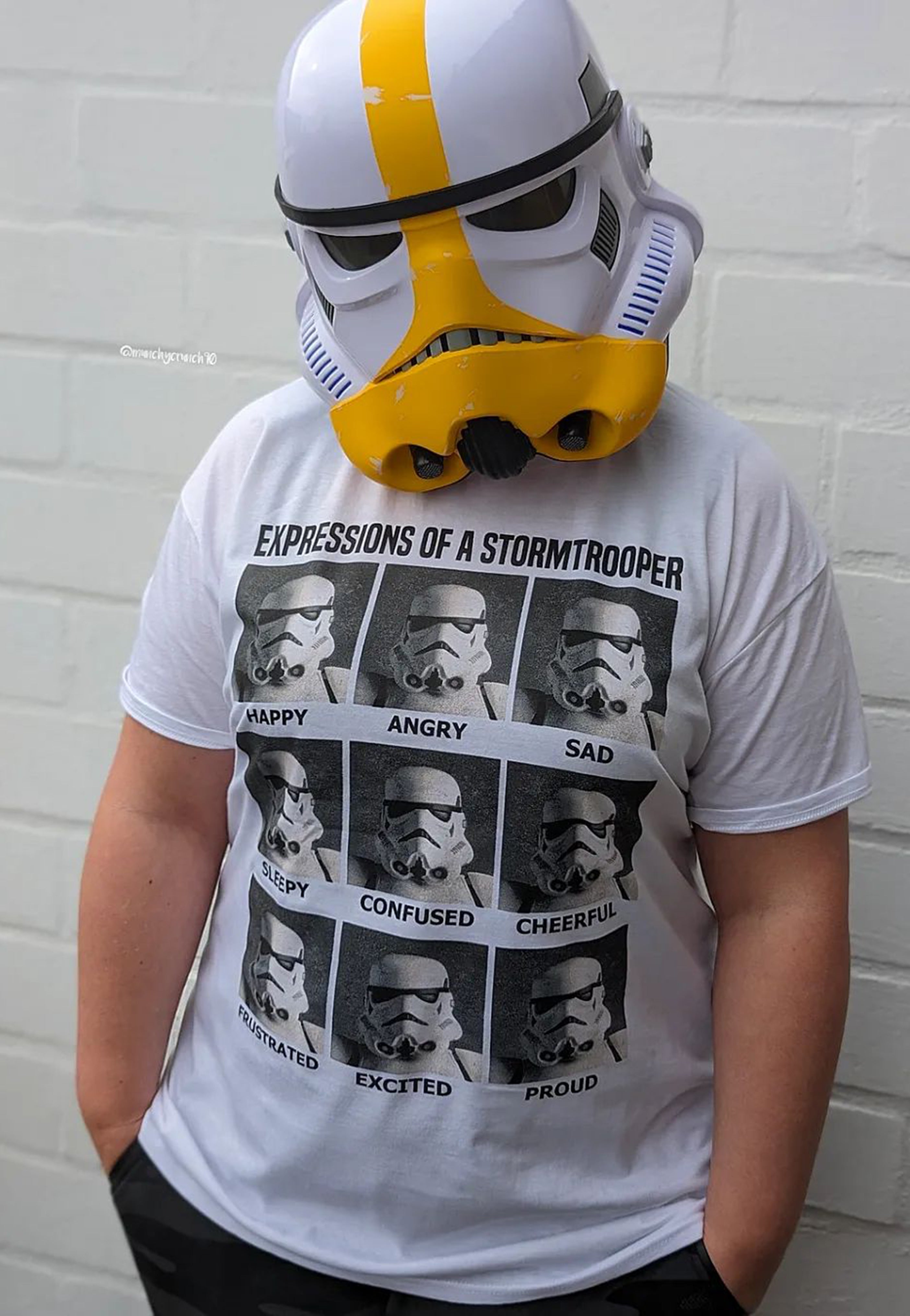 Star Wars - Expressions Of Stormtrooper White - T-Shirt | Women-Image