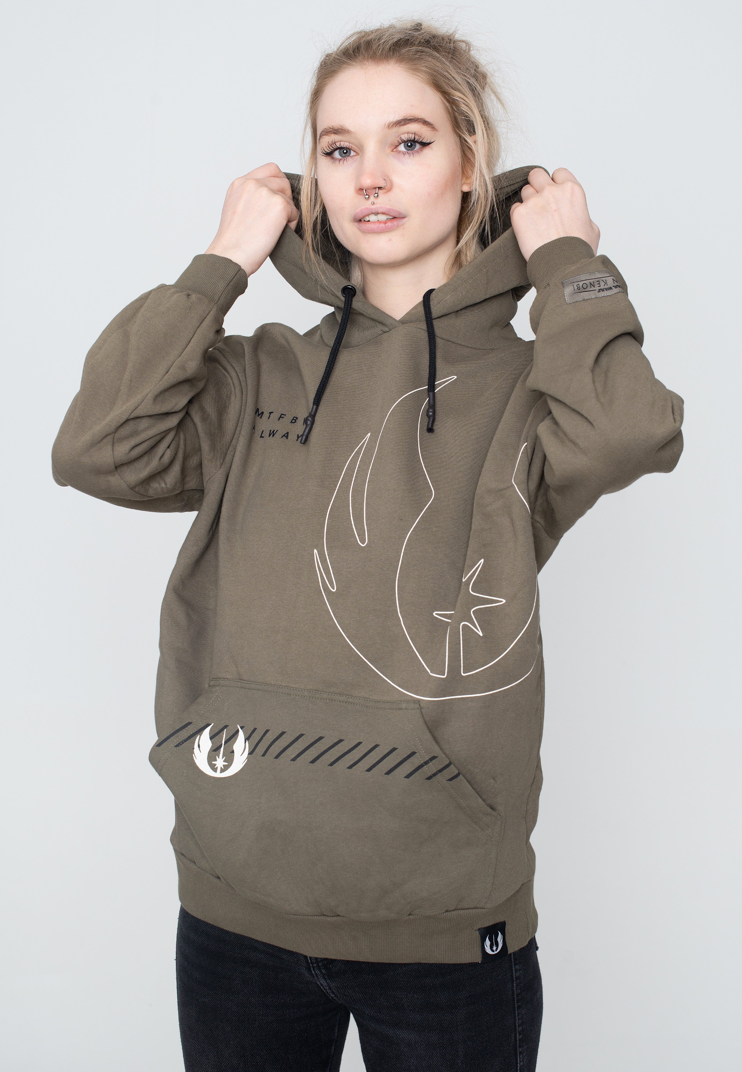 Star Wars - Obi Wan Kenobi Green - Hoodie | Women-Image