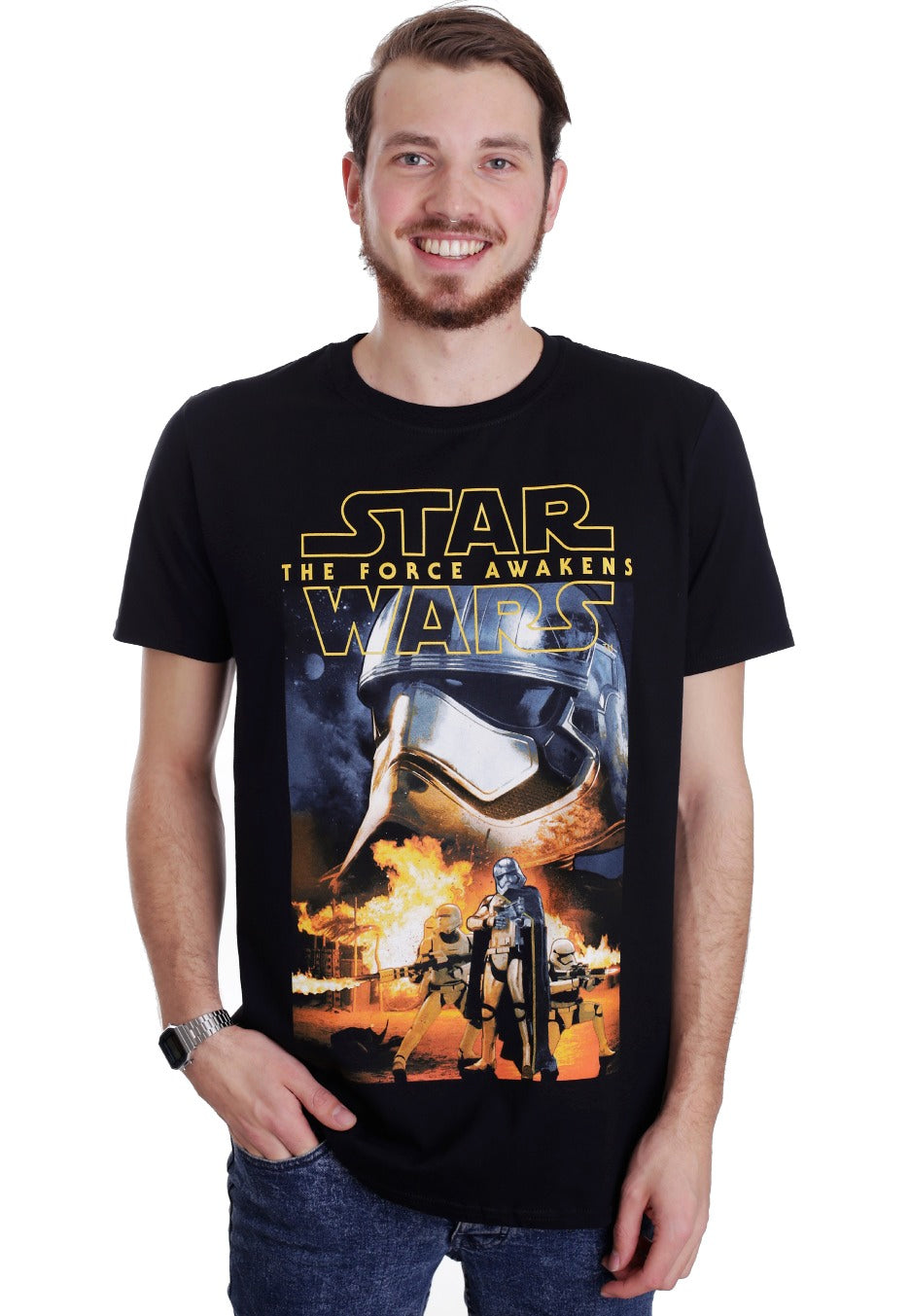 Star Wars: The Force Awakens - Phasma & Troopers - T-Shirt | Men-Image