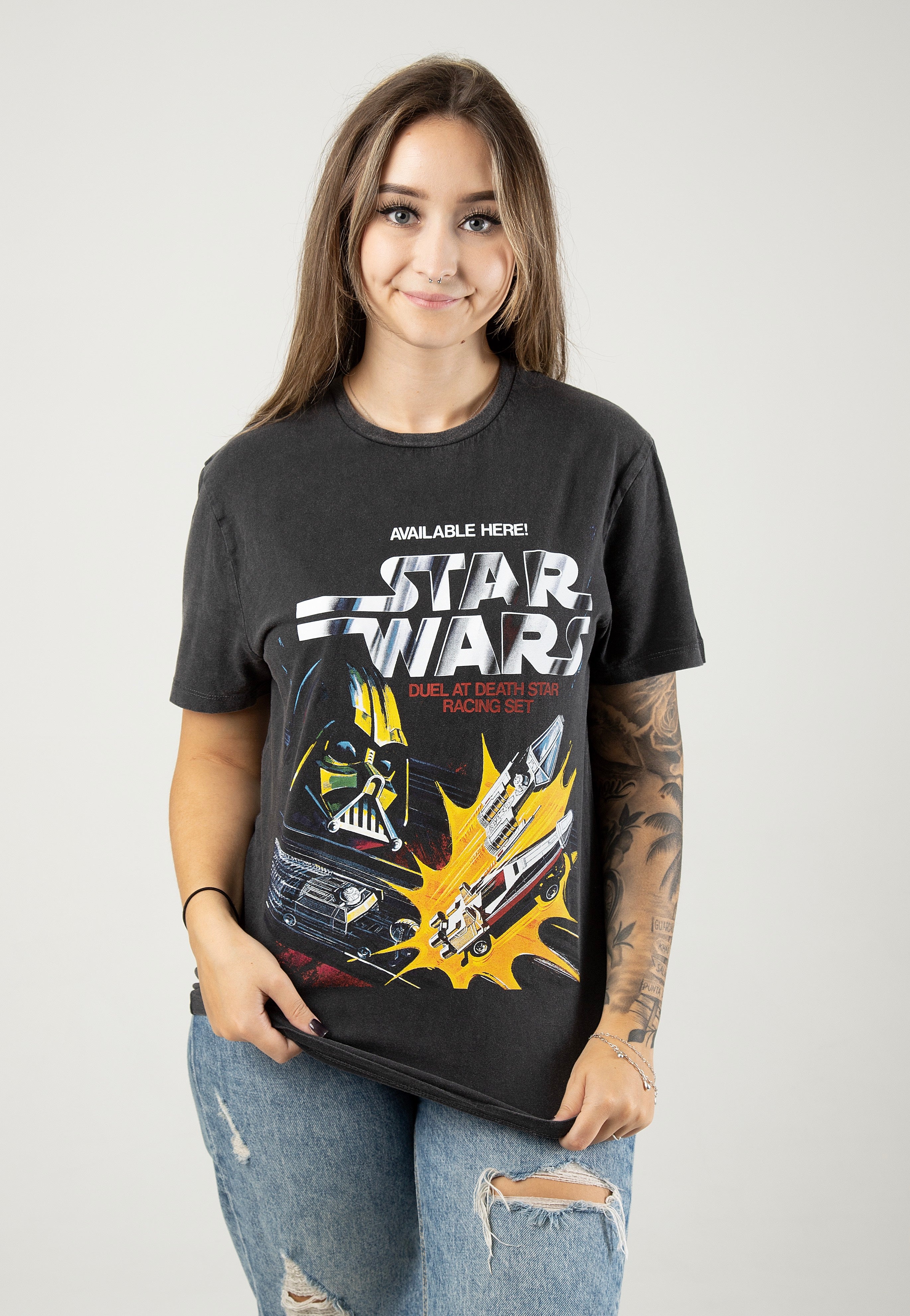 Star Wars - Racing Set Vintage Wash - T-Shirt | Women-Image