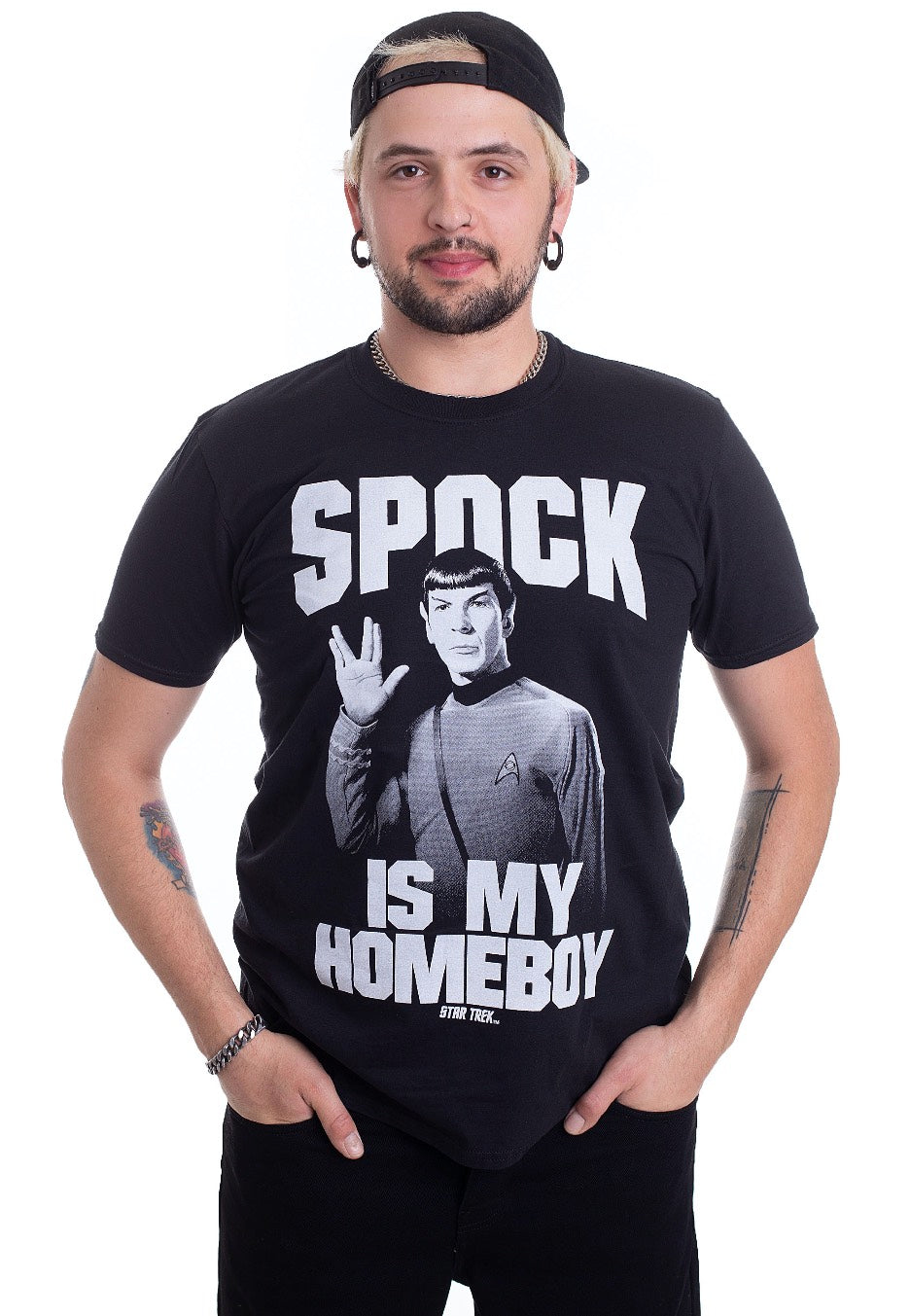 Star Trek - Spock Is My Homeboy - T-Shirt | Men-Image