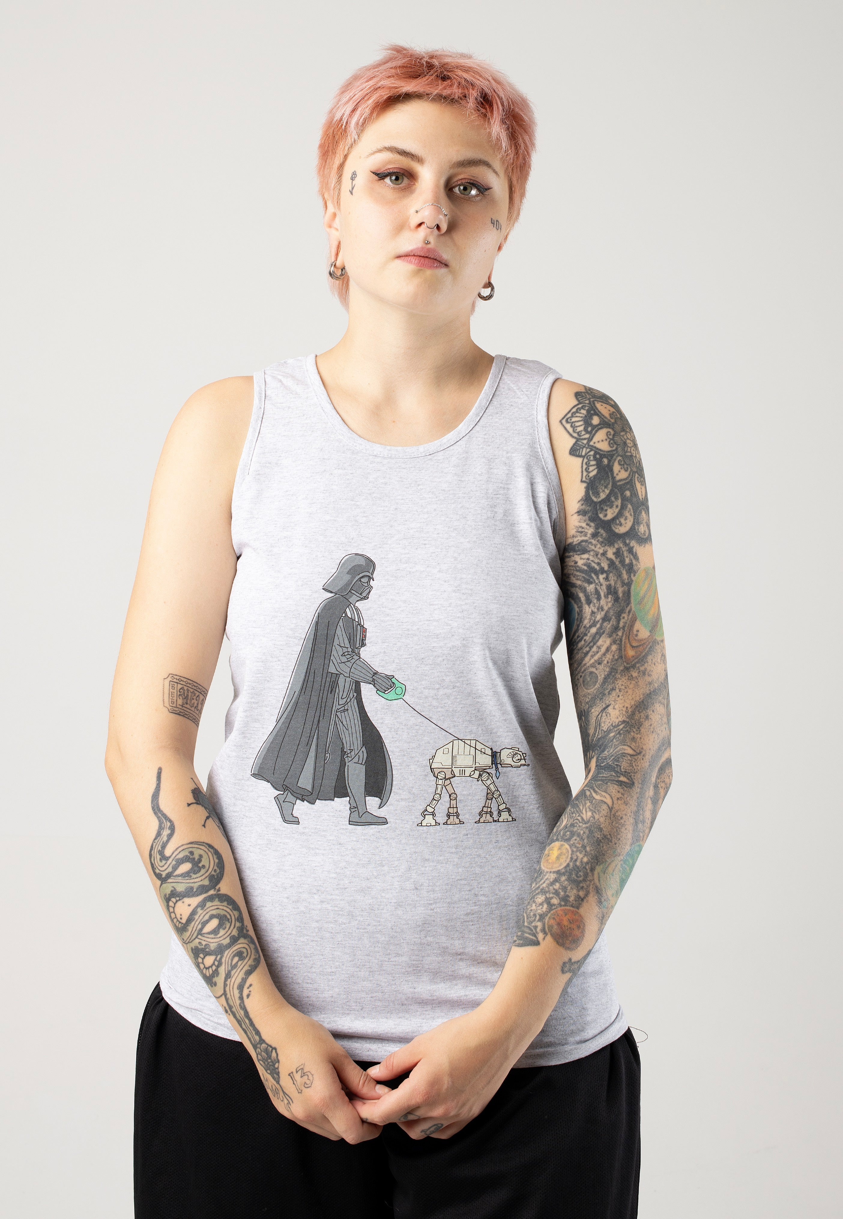 Star Wars - Vader Walker Heather Grey - Tank | Women-Image