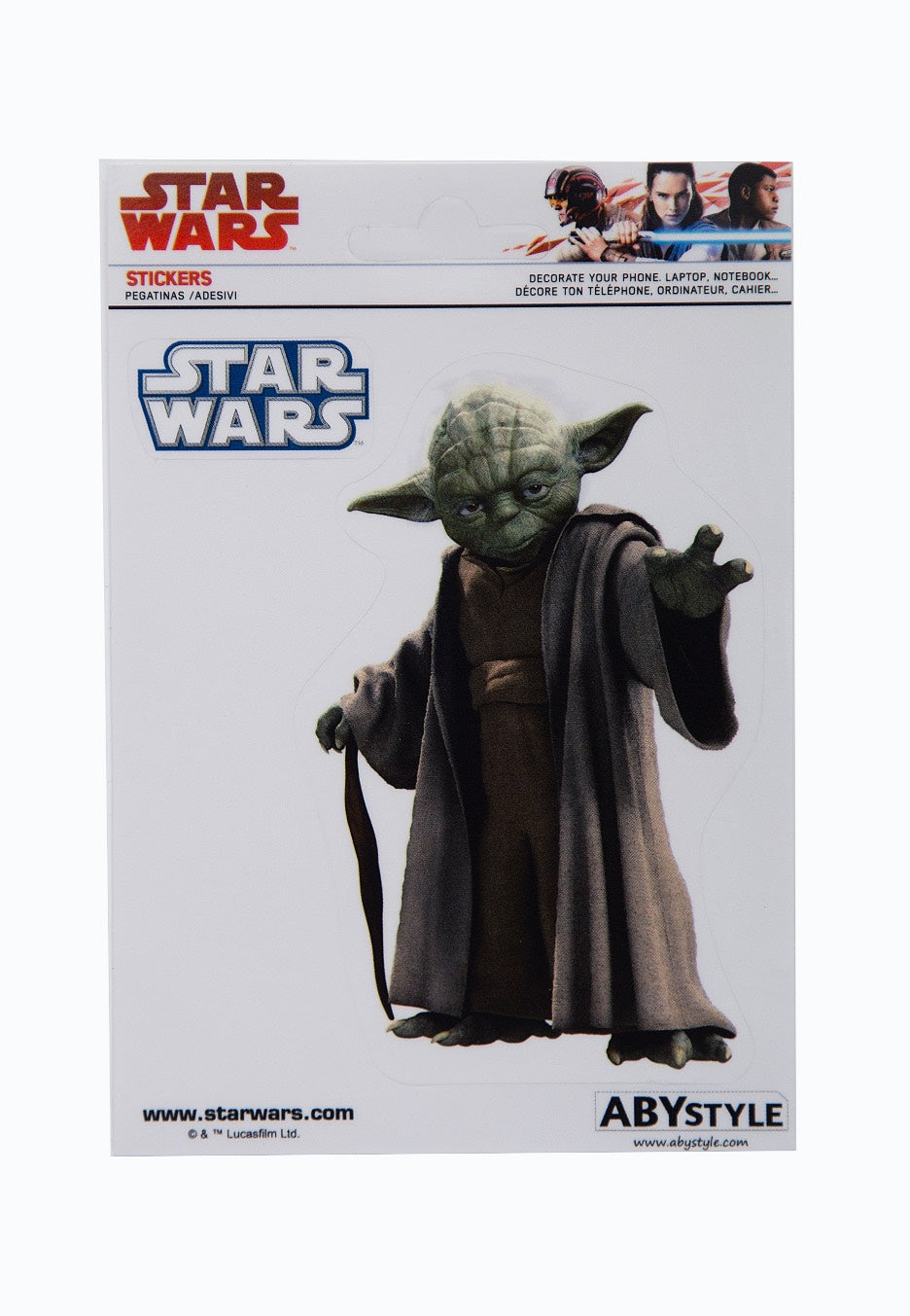 Star Wars - Yoda / Symbols Mini - Sticker | Neutral-Image