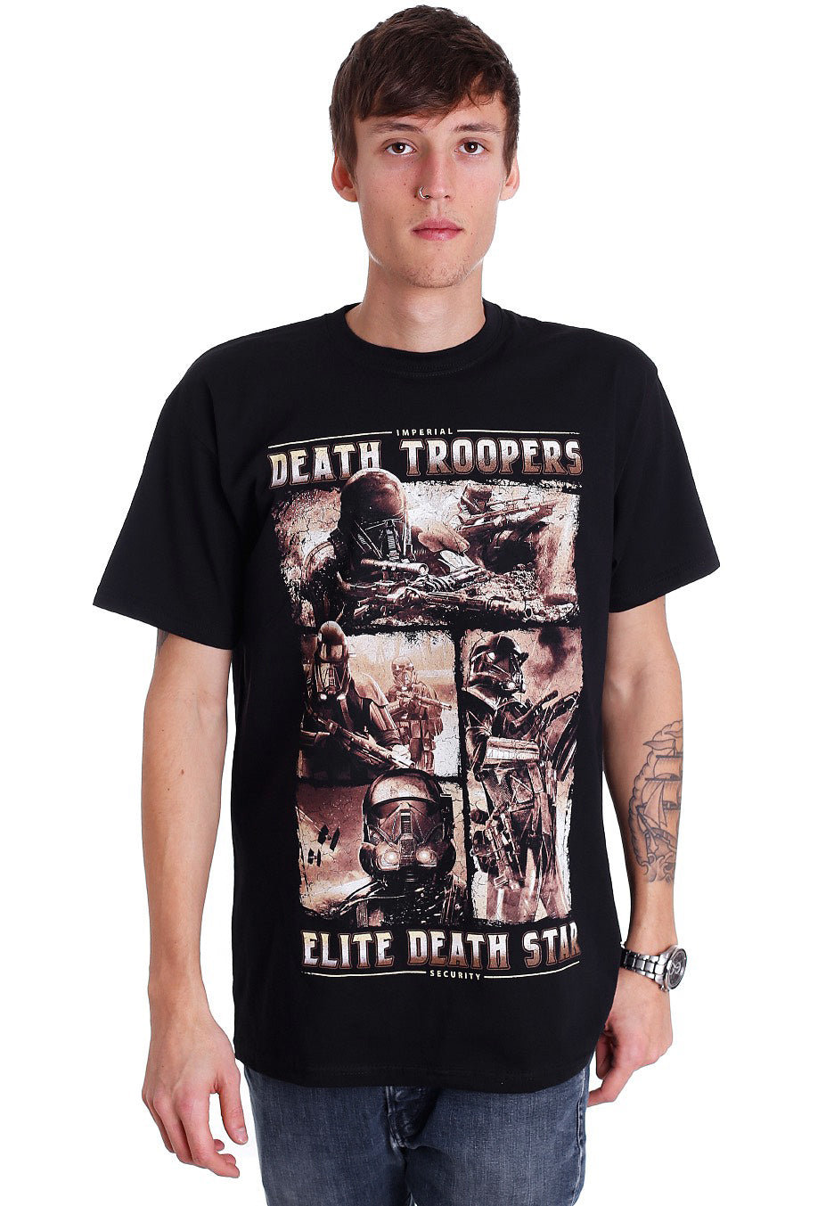 Rogue One: A Star Wars Story - Elite Death Star Security - T-Shirt | Men-Image