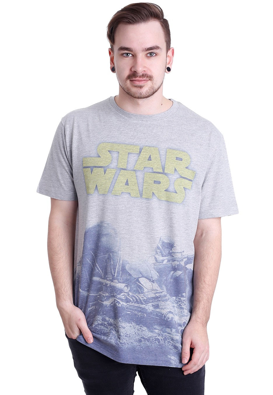 Rogue One: A Star Wars Story - Ground Battle Allover - T-Shirt | Men-Image