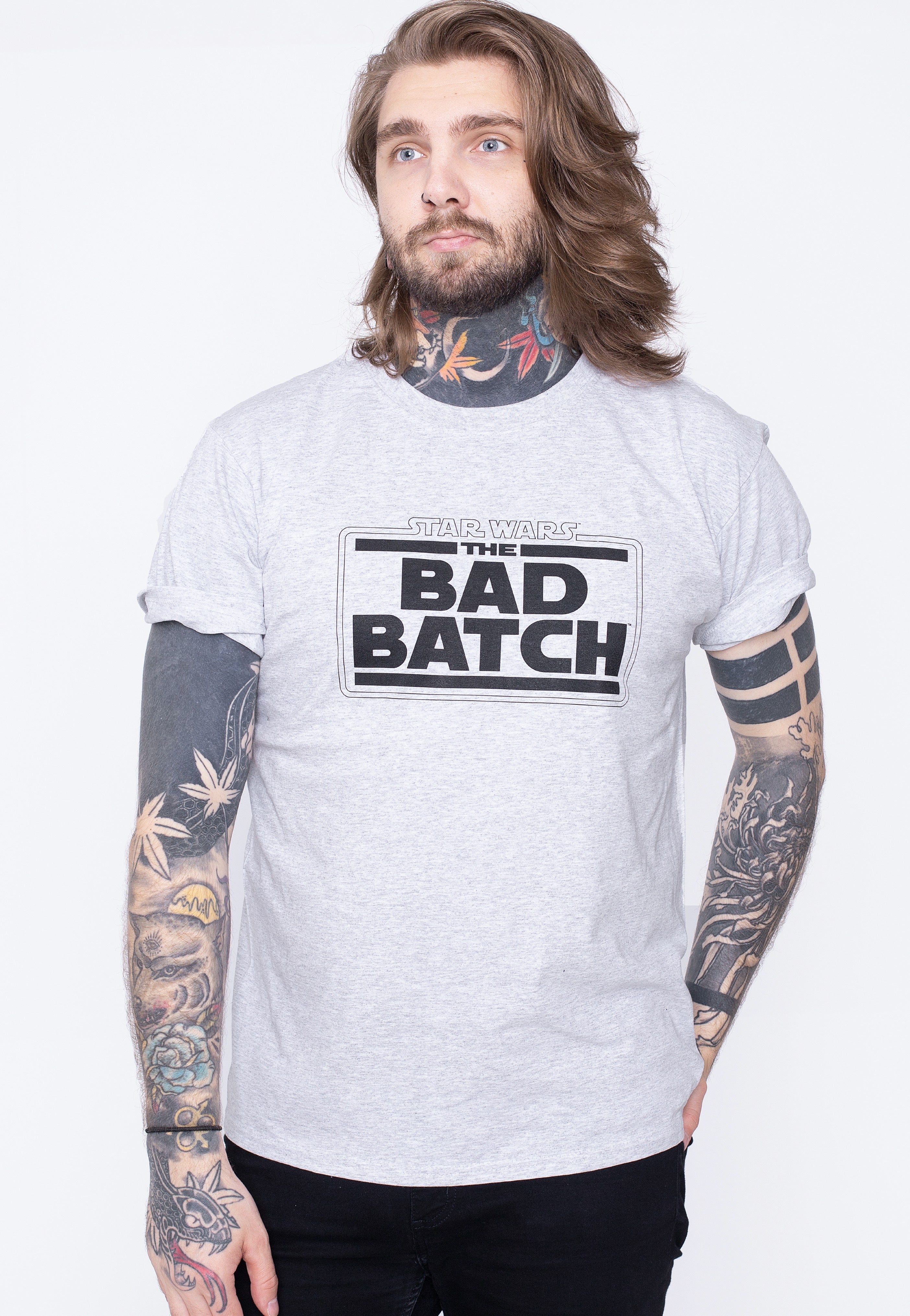 Star Wars: The Bad Batch - Bad Logo Ath Htr - T-Shirt | Men-Image