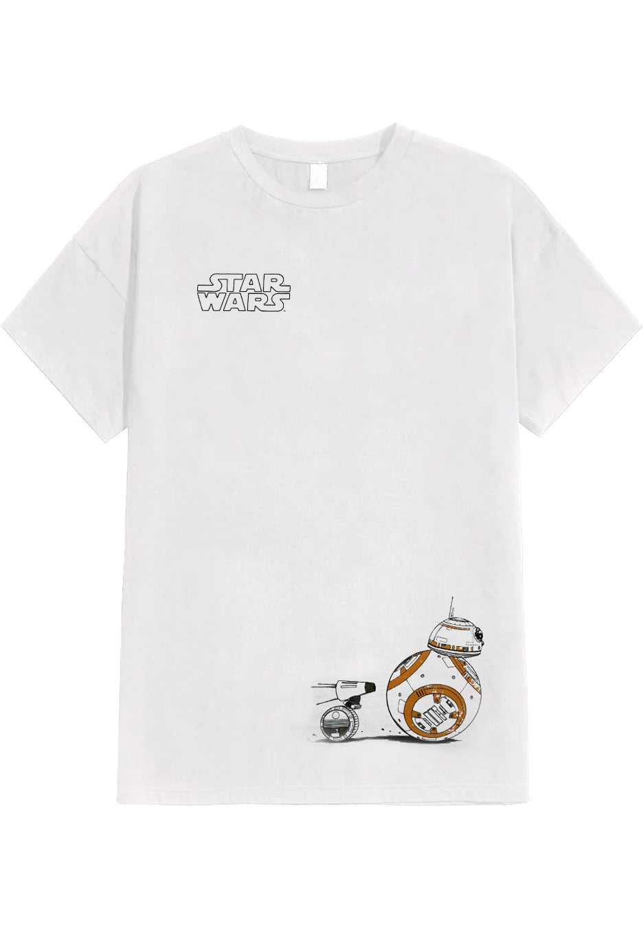 Star Wars: The Rise Of Skywalker - Droids White - T-Shirt | Neutral-Image