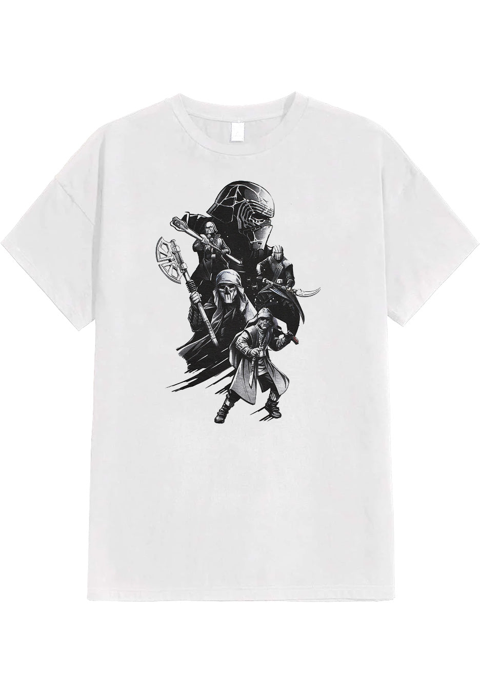 Star Wars: The Rise Of Skywalker - Knights Of Ren White - T-Shirt | Neutral-Image