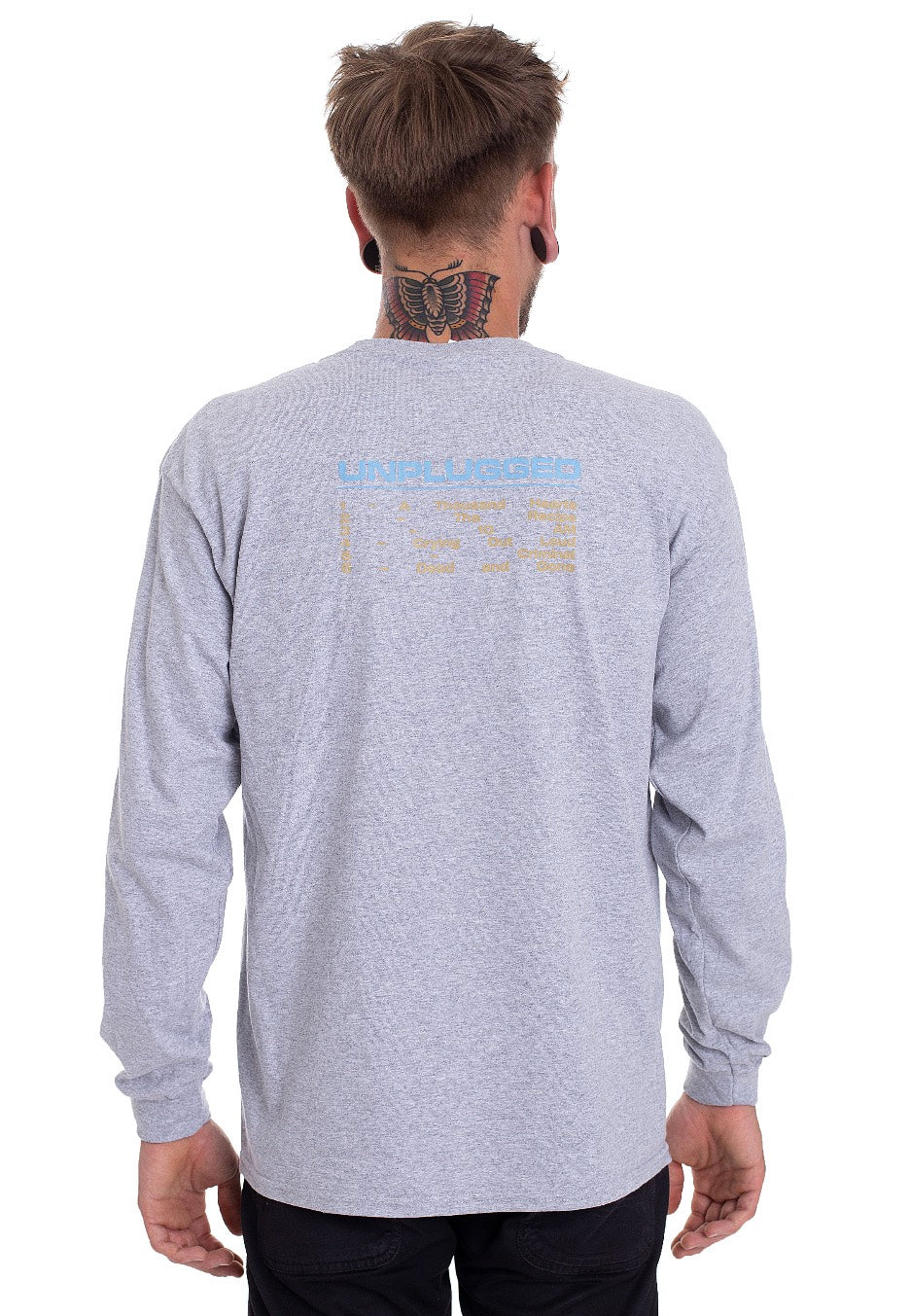 State Champs - Cat Unplugged Sportsgrey - Longsleeve | Men-Image