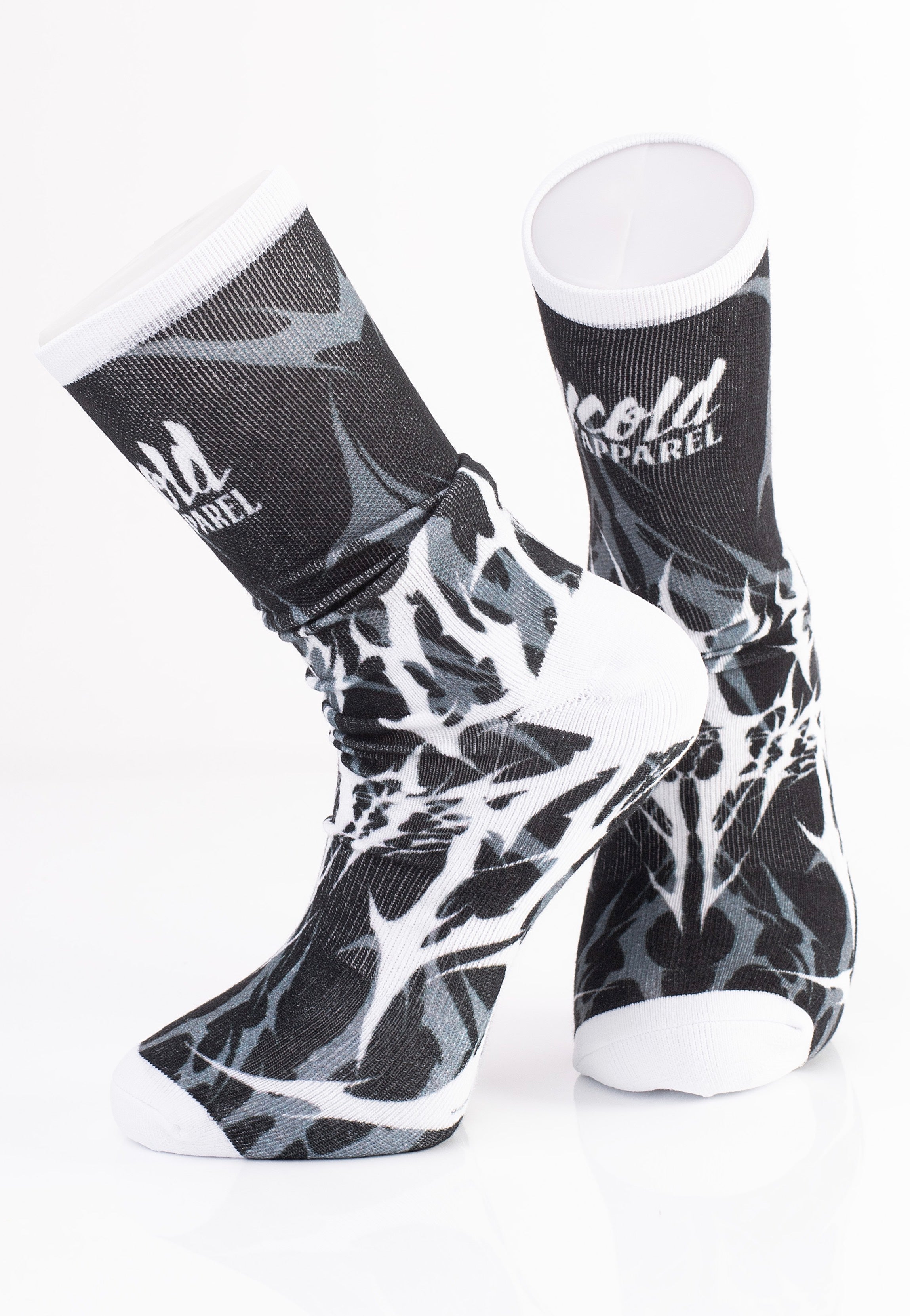 Stay Cold Apparel - Eternal Conquest Comfort Black/White - Socks | Neutral-Image