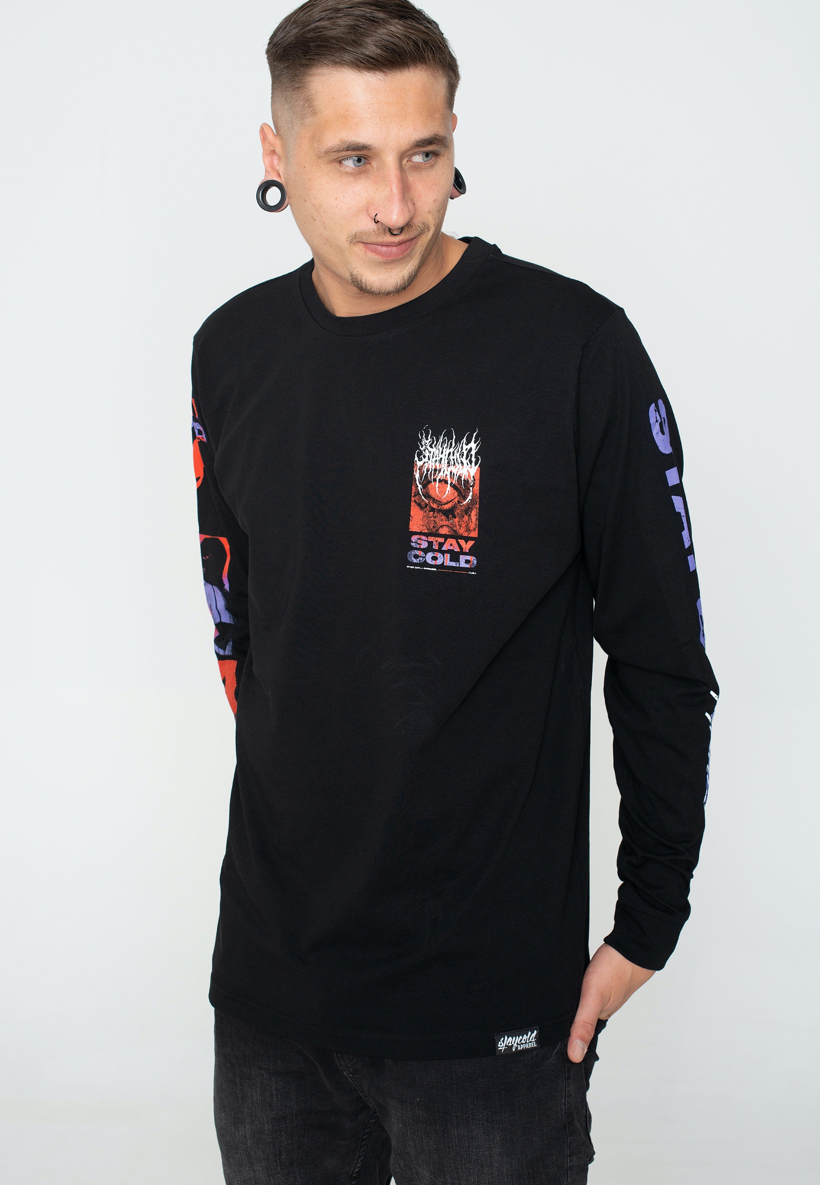 Stay Cold Apparel - Masket Death - Longsleeve | Men-Image