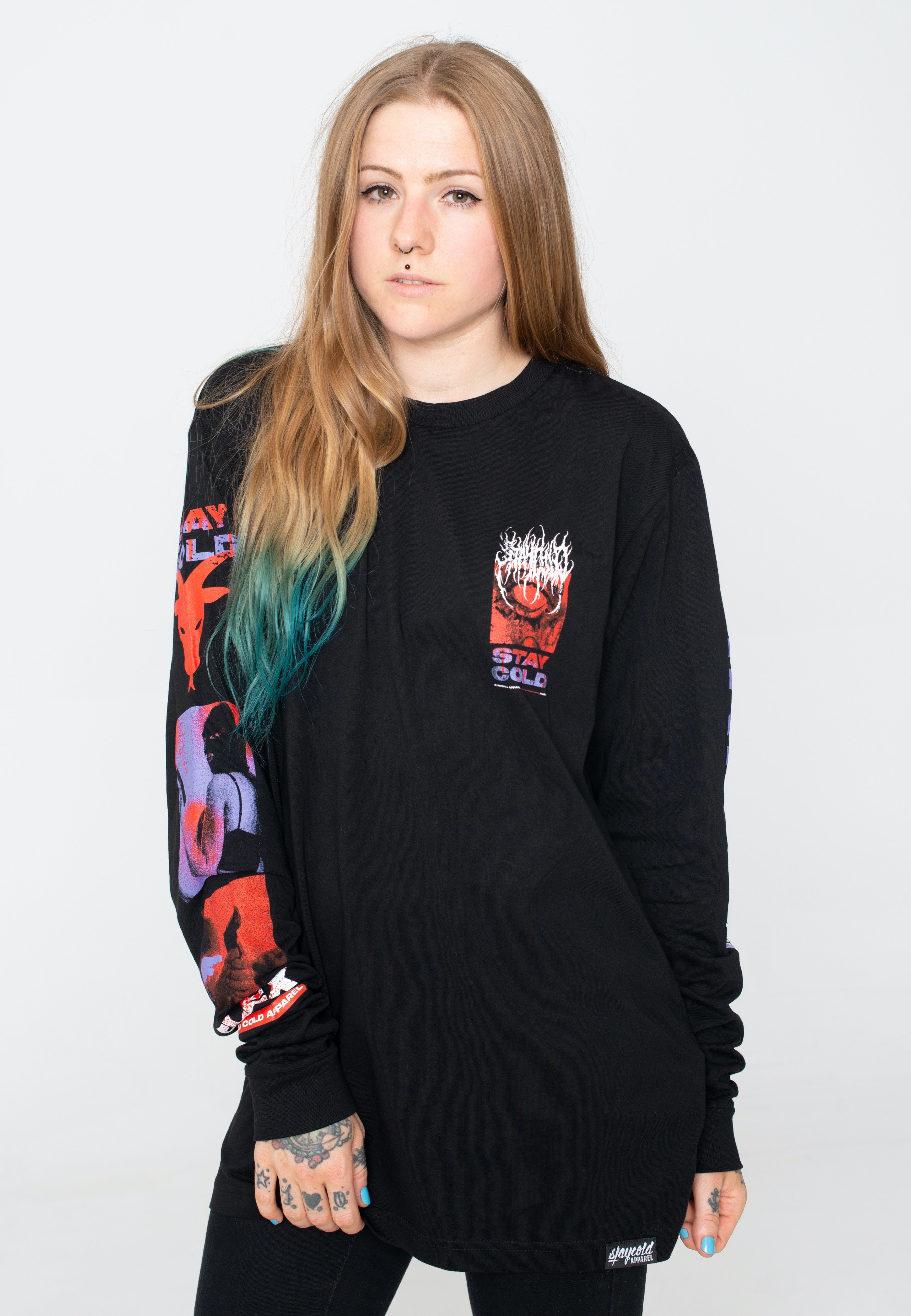 Stay Cold Apparel - Masket Death - Longsleeve | Women-Image