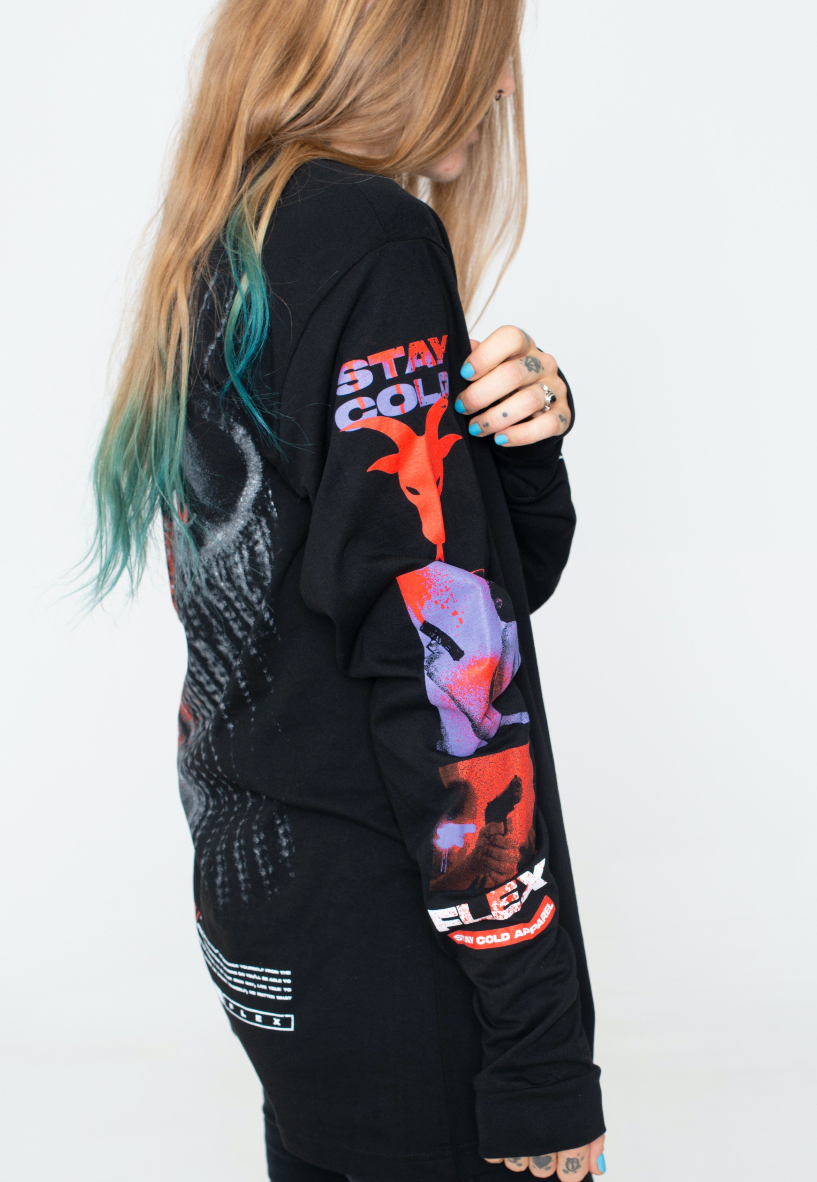 Stay Cold Apparel - Masket Death - Longsleeve | Women-Image