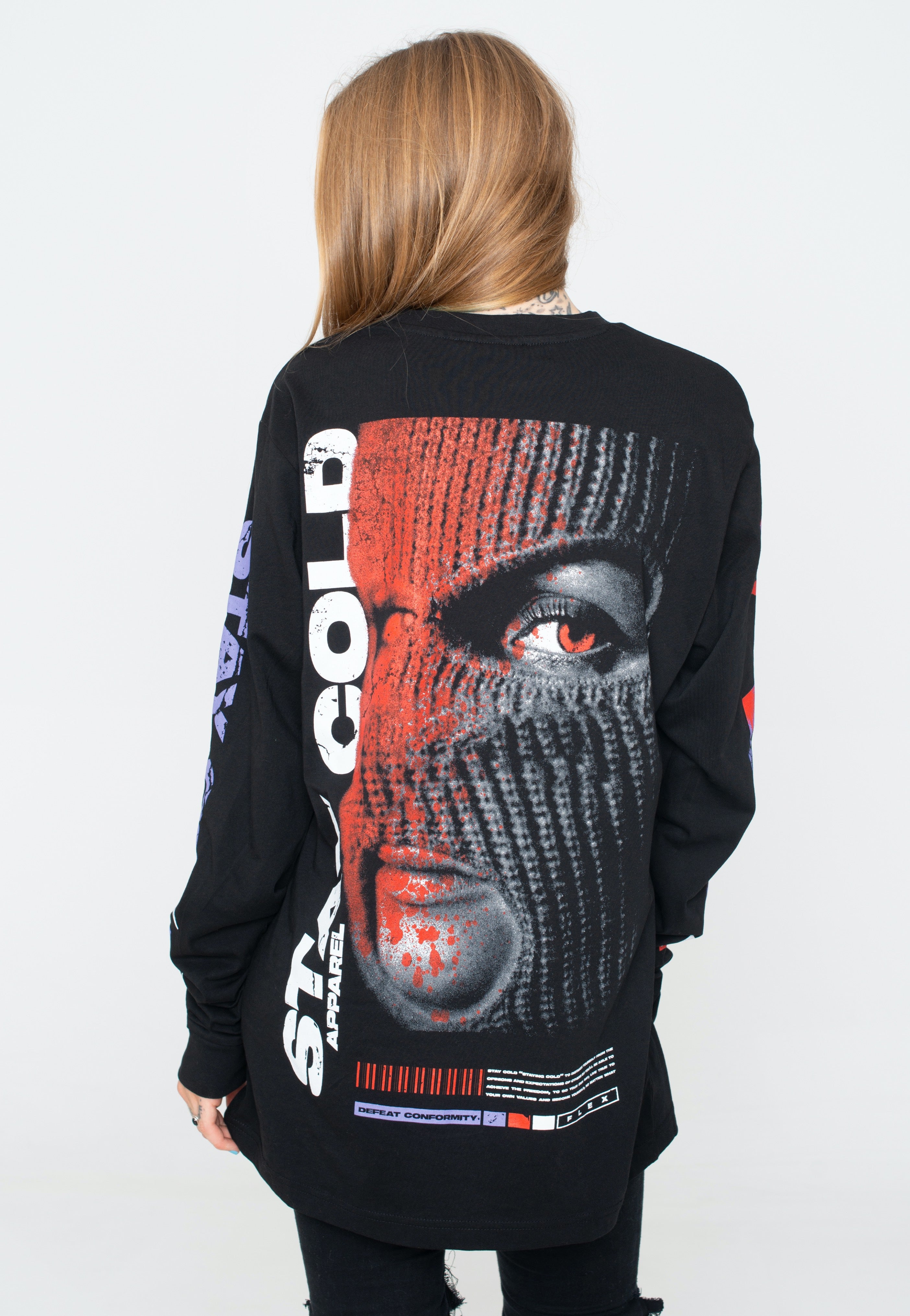 Stay Cold Apparel - Masket Death - Longsleeve | Women-Image