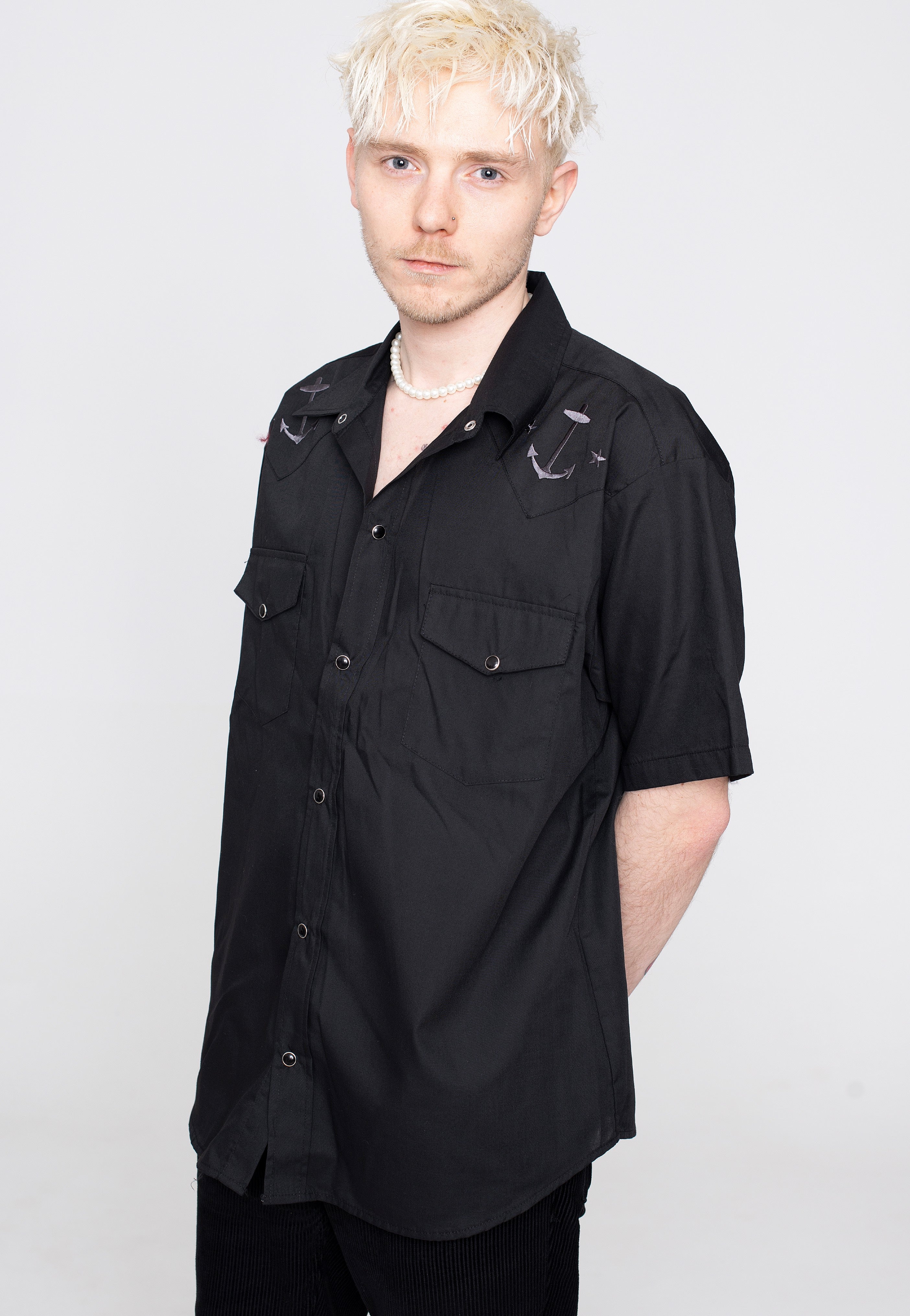 Steady Clothing - Anchored Western Black - Shirt | Men-Image