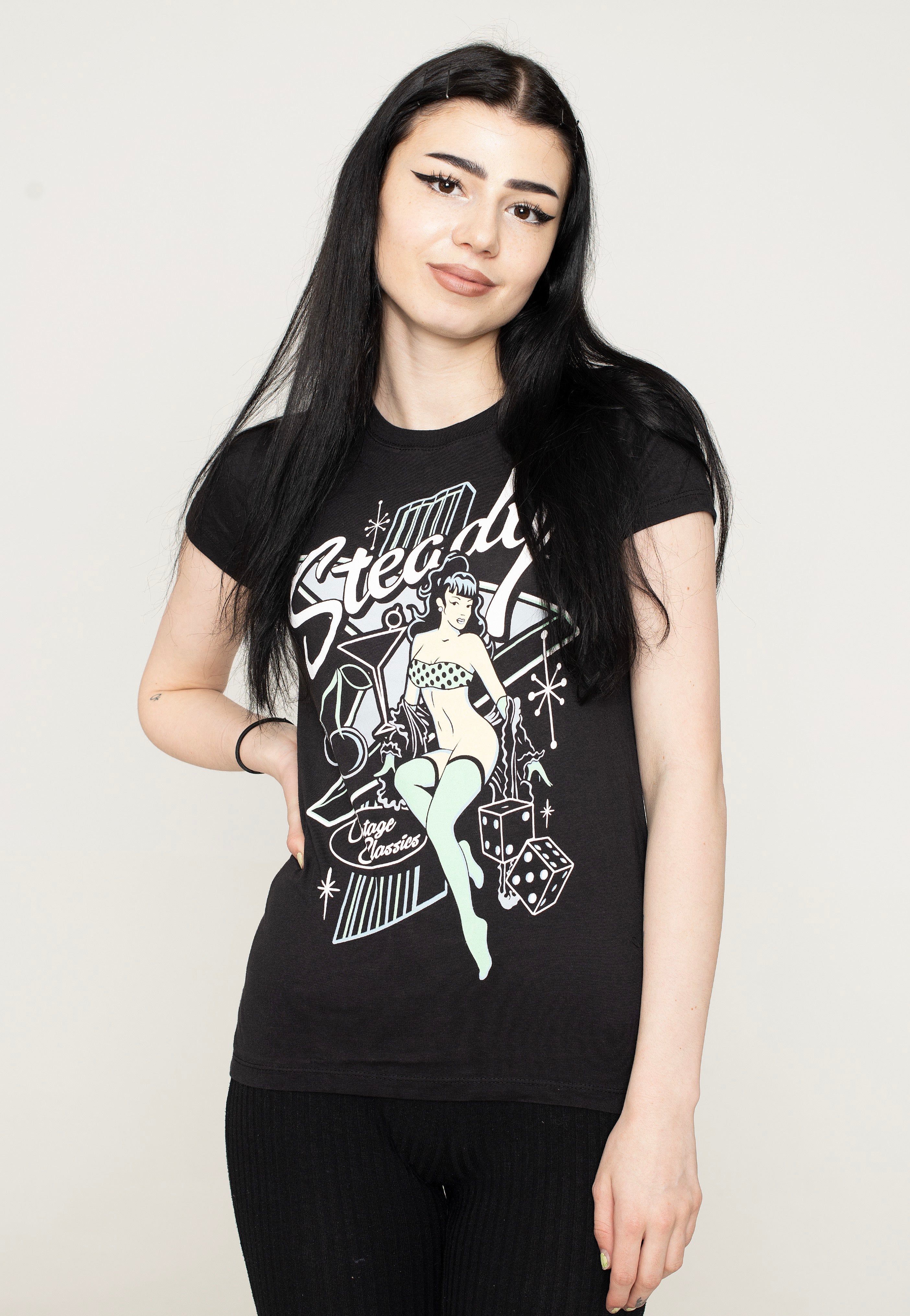 Steady Clothing - Atomic Steady Black - Girly | Women-Image